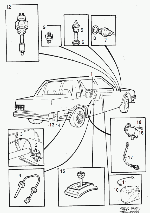 Volvo 947281 - Уплотнительное кольцо, резьбовая пробка маслосливного отверстия parts5.com