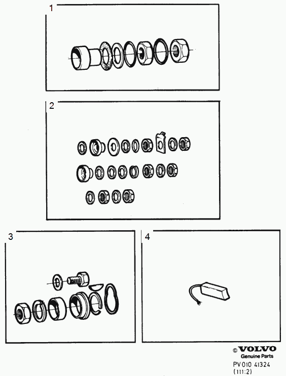 Volvo 1362710 - Угольная щетка, генератор parts5.com