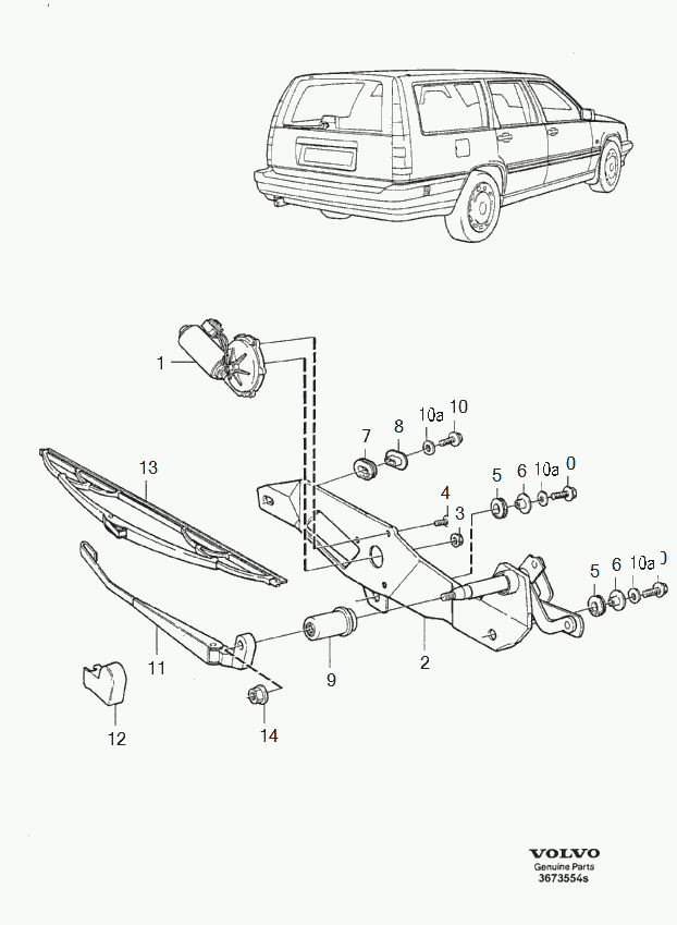 Volvo 9139571 - Limpiaparabrisas parts5.com