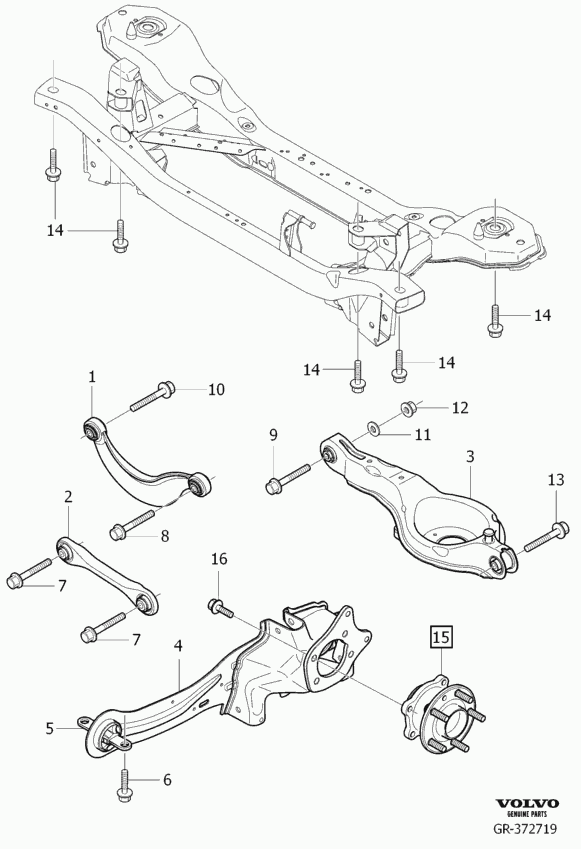 Volvo 30741284 - Clamping Screw, ball joint parts5.com