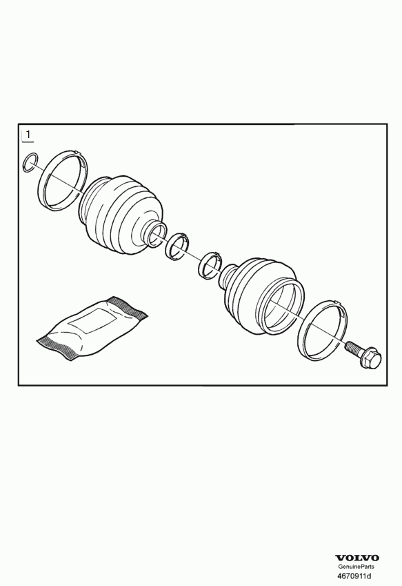 Volvo 272483 - Пыльник, приводной вал parts5.com