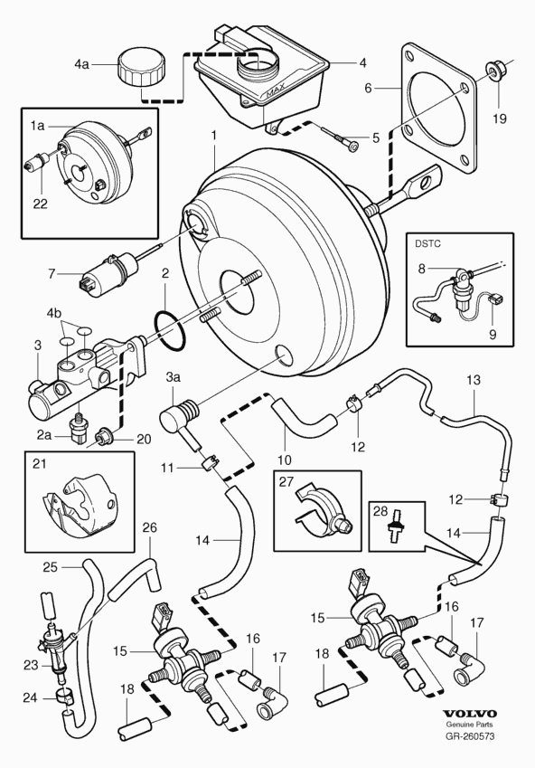 Volvo 30793669 - Кнопочный выключатель, тормозн. гидравлика parts5.com