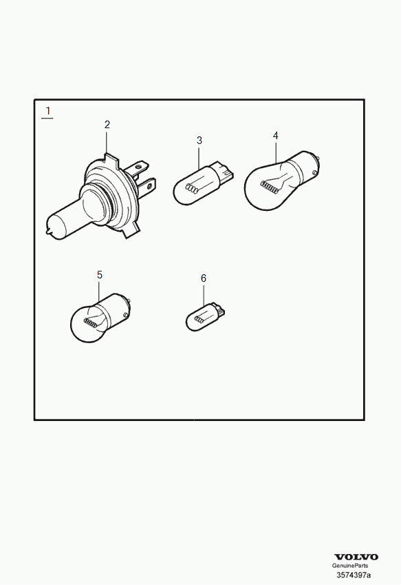 Volvo 989816 - Bulb, fog light parts5.com