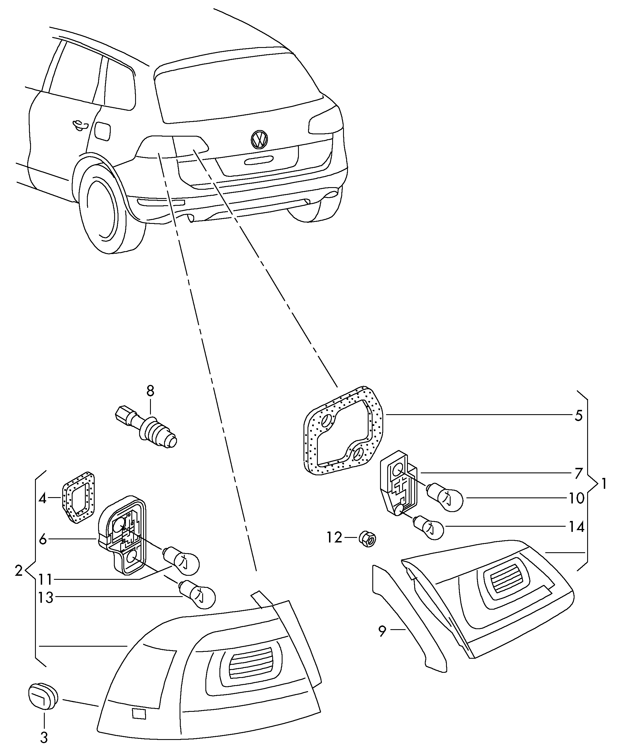 VAG N  0177326 - Bulb, instrument lighting parts5.com