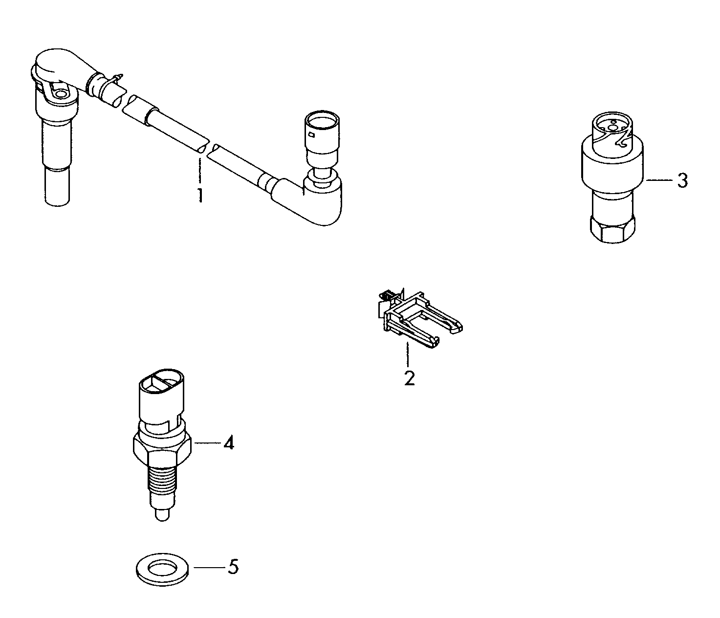 AUDI 1H0 919 149 C - Датчик, участок пути parts5.com