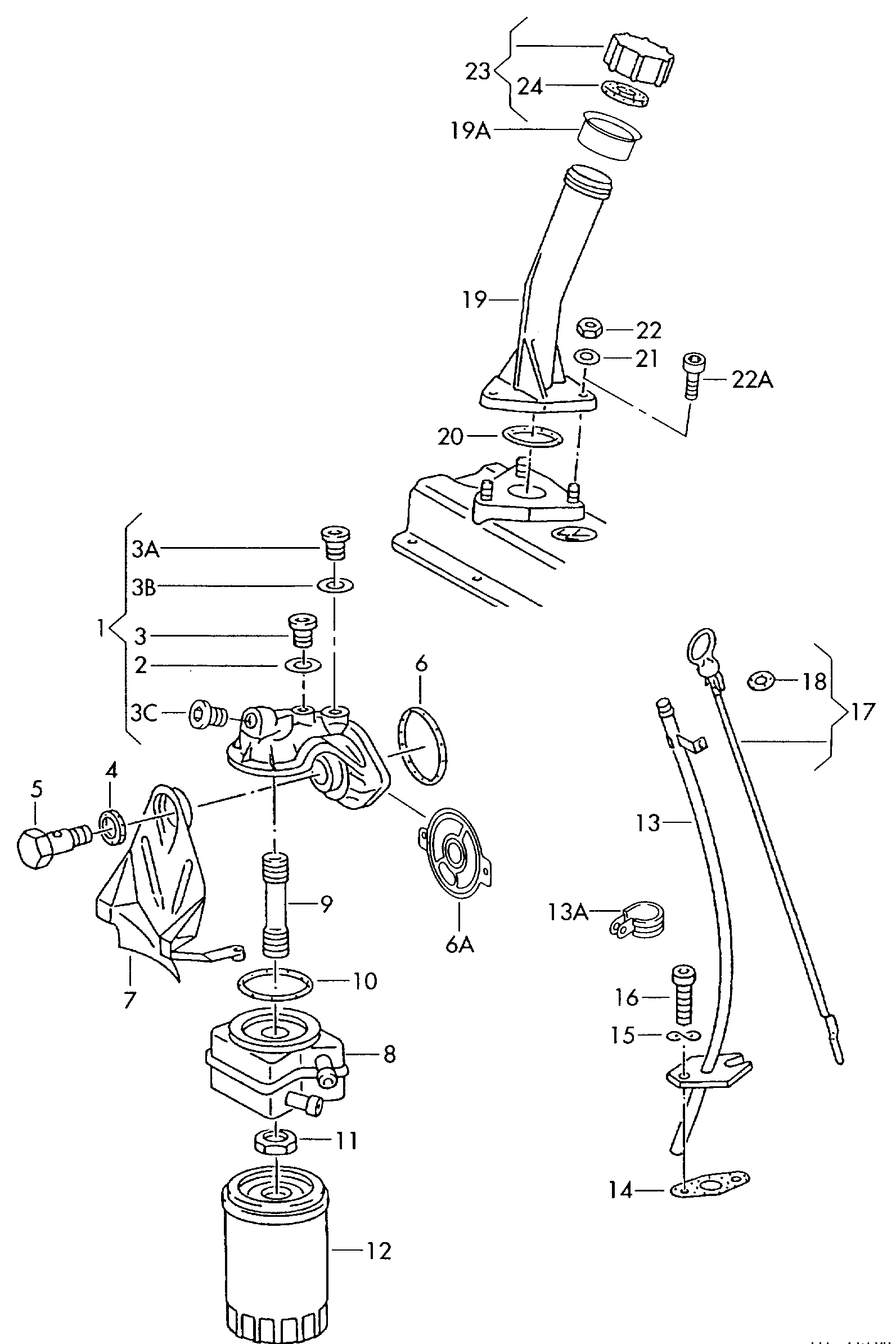 AUDI 074 115 561 - Масляный фильтр parts5.com