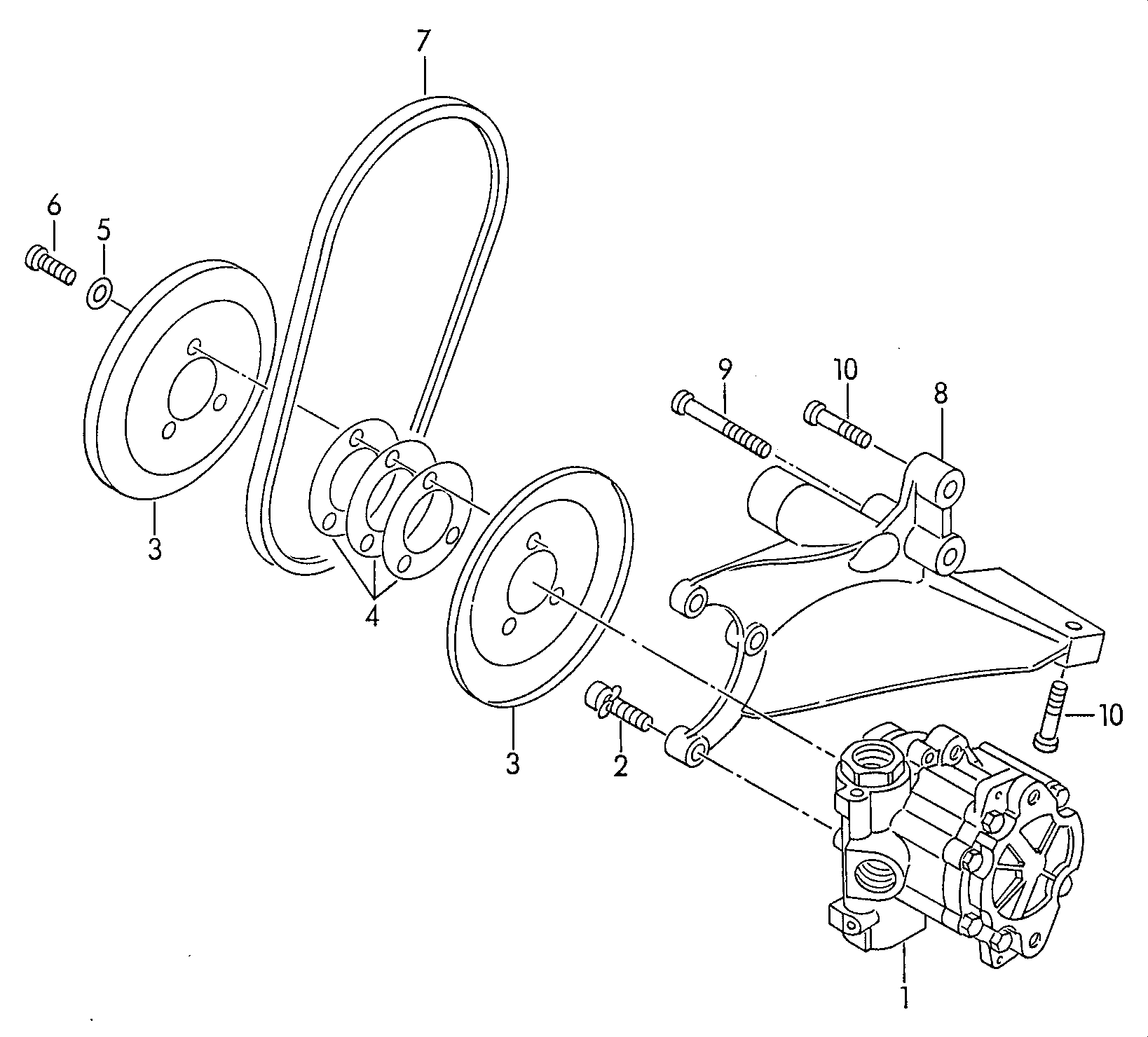 VW 044 145 271 K - Correa trapezoidal parts5.com