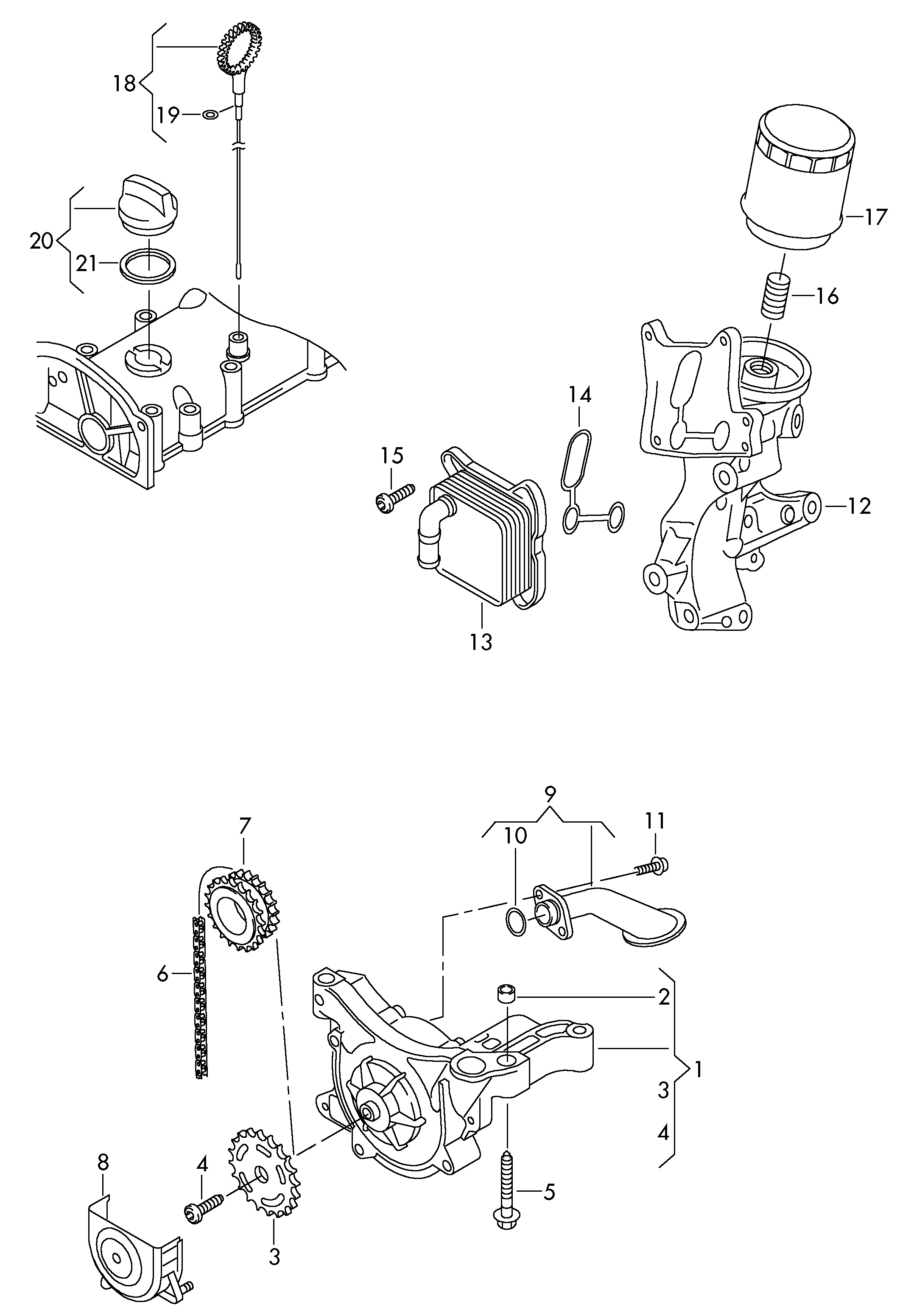 Seat N  90365901 - Комплект цепи привода распредвала parts5.com