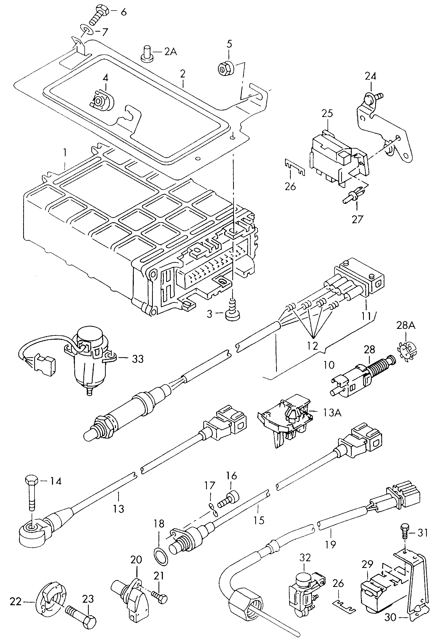 VAG 021906433C - Датчик импульсов, коленвал parts5.com