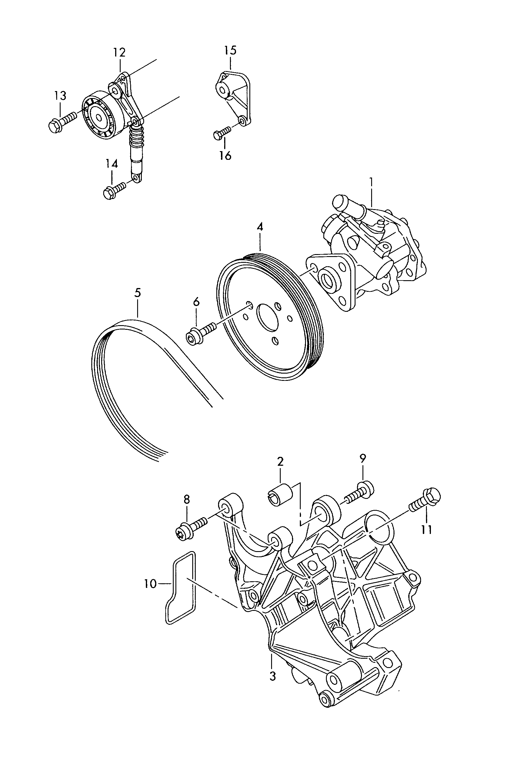 AUDI 059 145 201 F - Натяжитель, поликлиновый ремень parts5.com