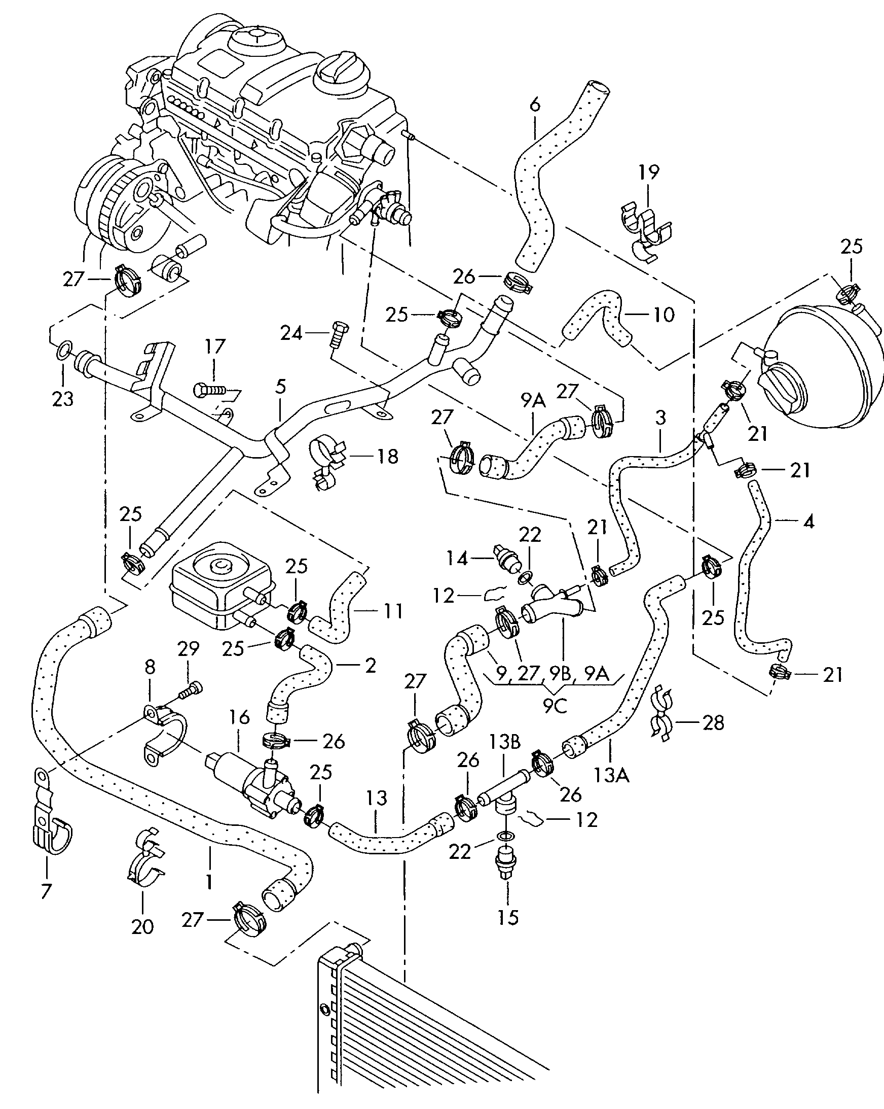 FORD 357.919.369.E - Термовыключатель, вентилятор радиатора / кондиционера parts5.com