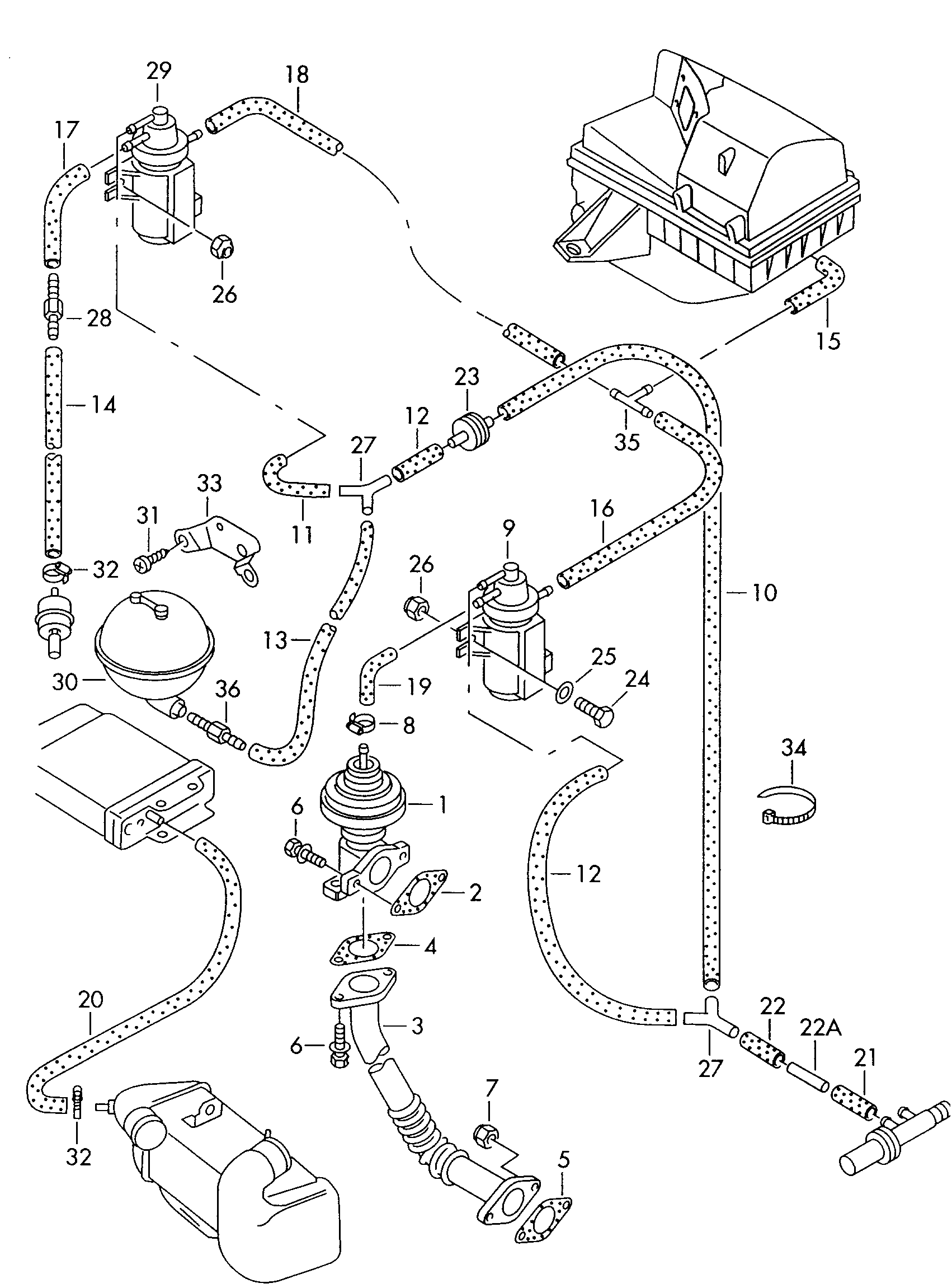 VW 7M0 129 808 - Гидроаккумулятор parts5.com