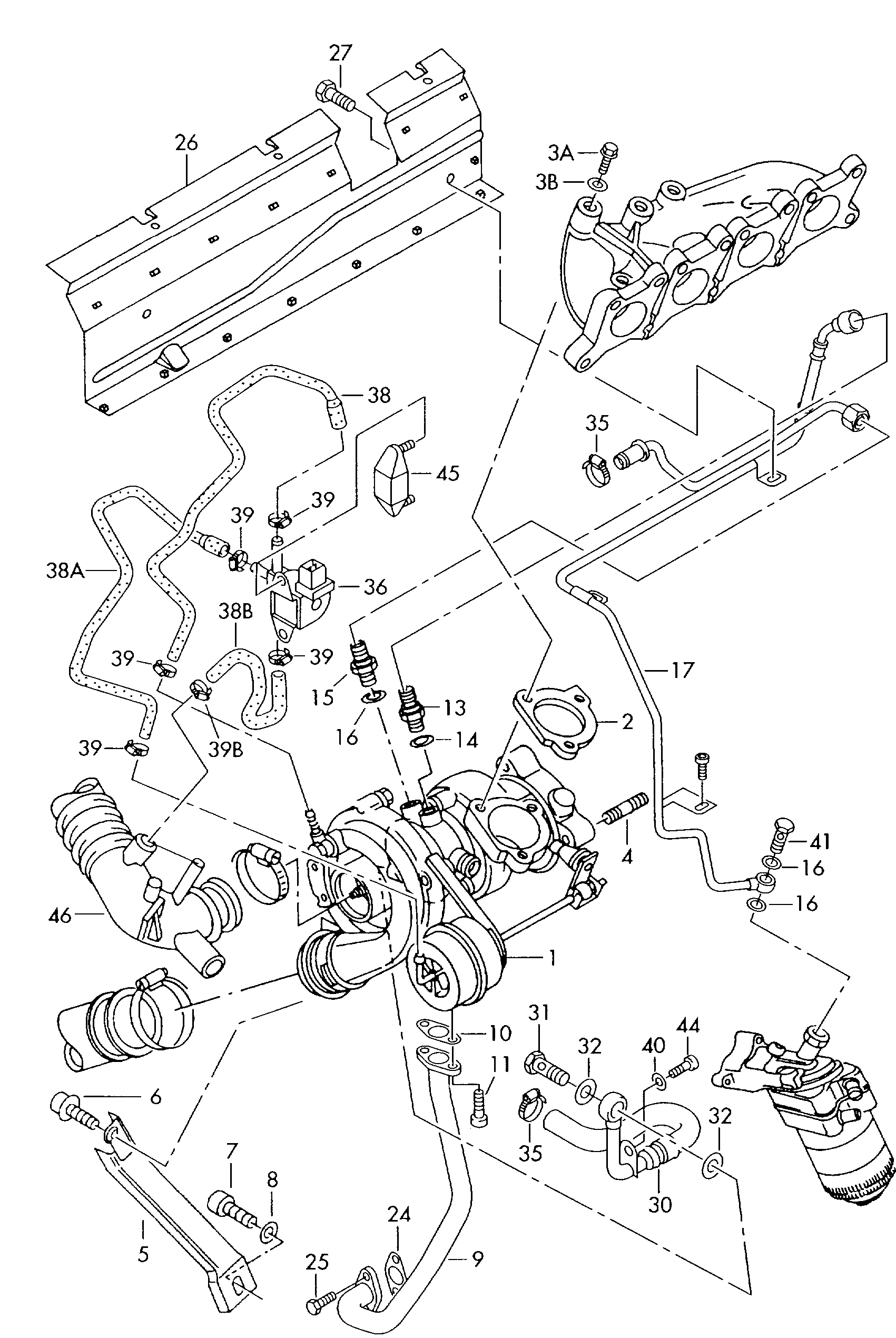 AUDI 06A145703CX - Турбина, компрессор parts5.com