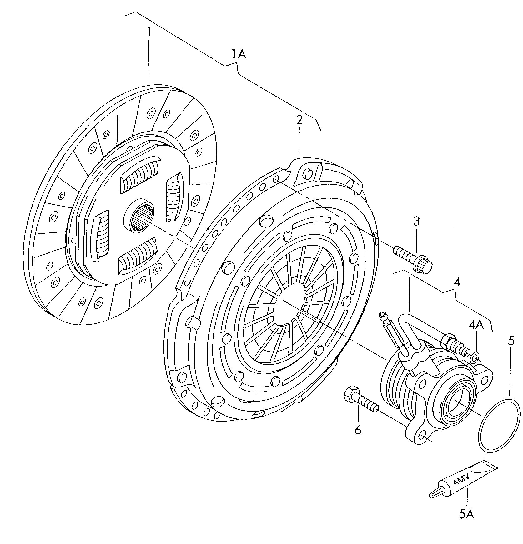 VW 006 141 165 C - Комплект сцепления parts5.com