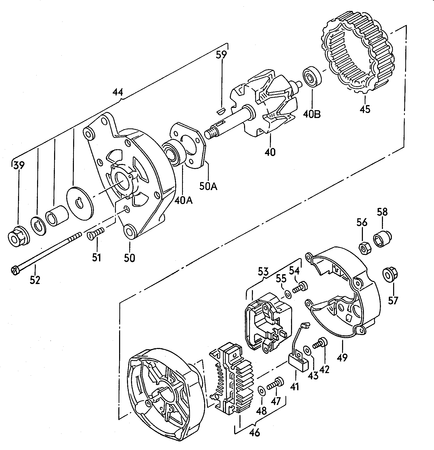 VW 037903803 - Voltage regulator parts5.com