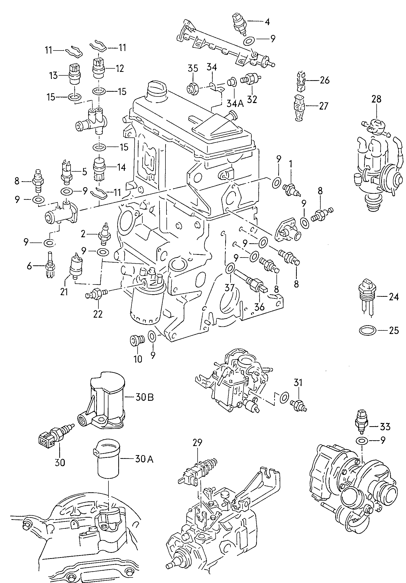 VW N  0138144 - Уплотнительное кольцо, резьбовая пробка маслосливного отверстия parts5.com