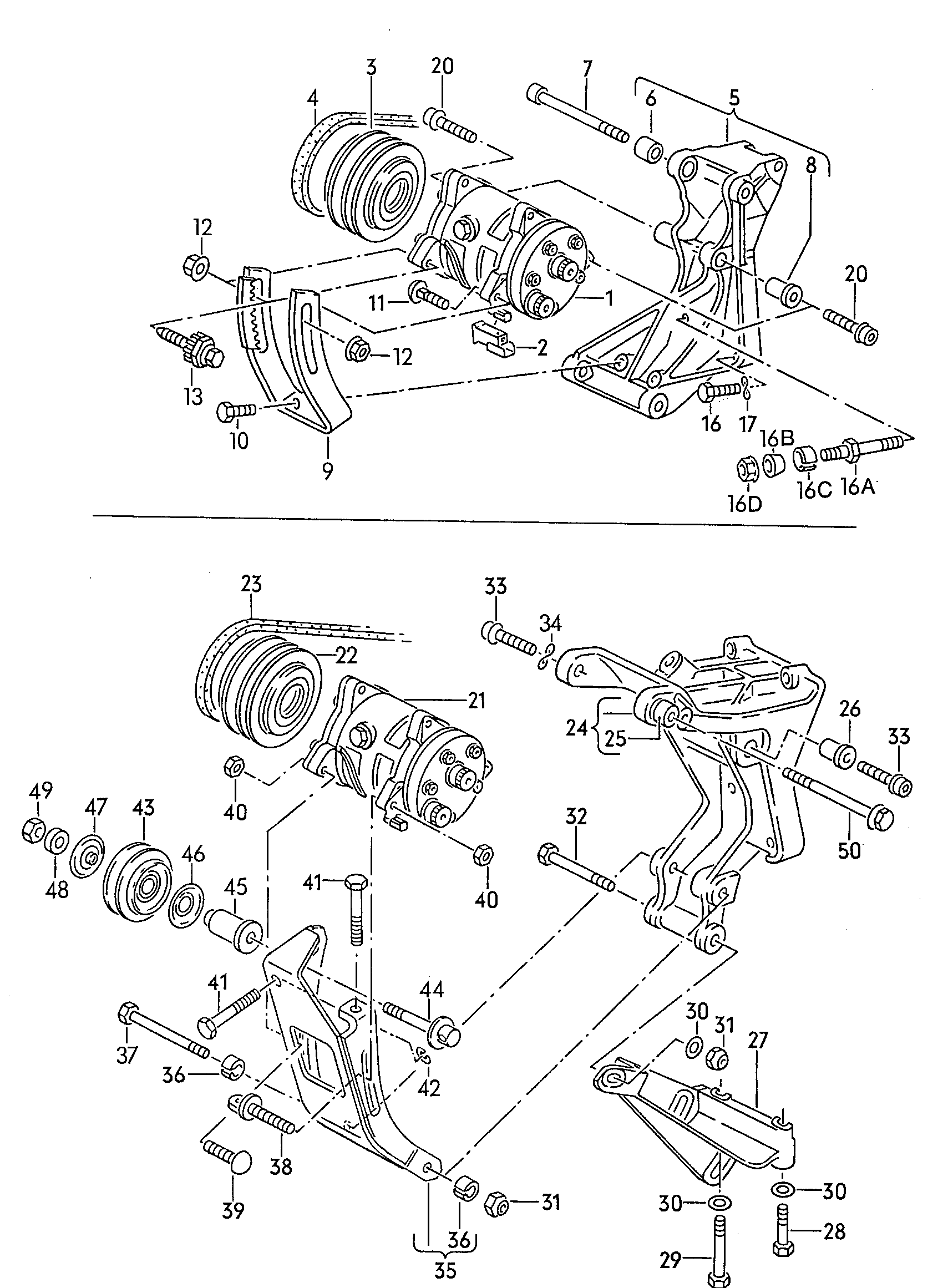 Seat 028 260 849 L - Поликлиновой ремень parts5.com