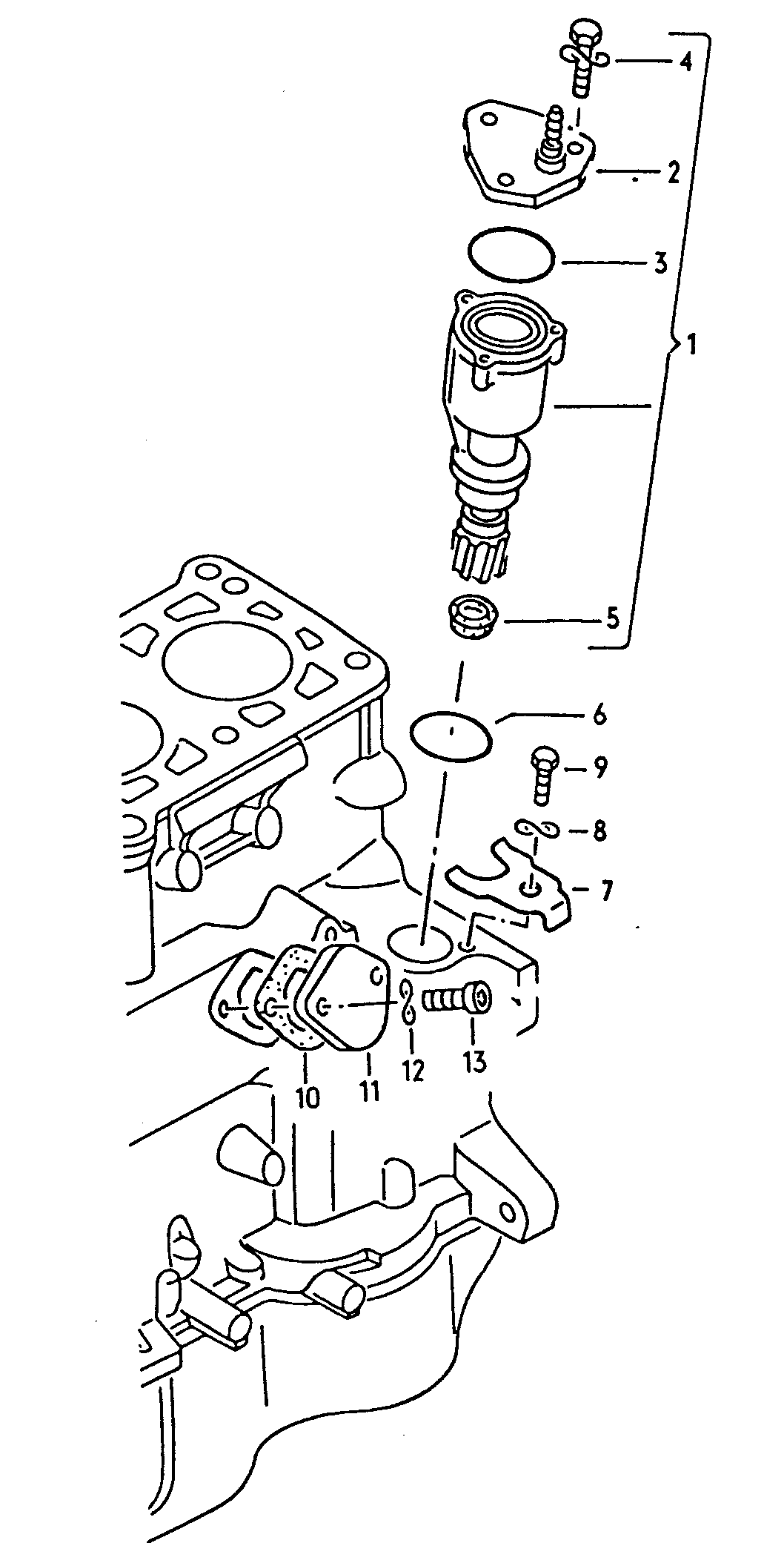 VW 028145111 - Комплект прокладок, вакуумный насос parts5.com