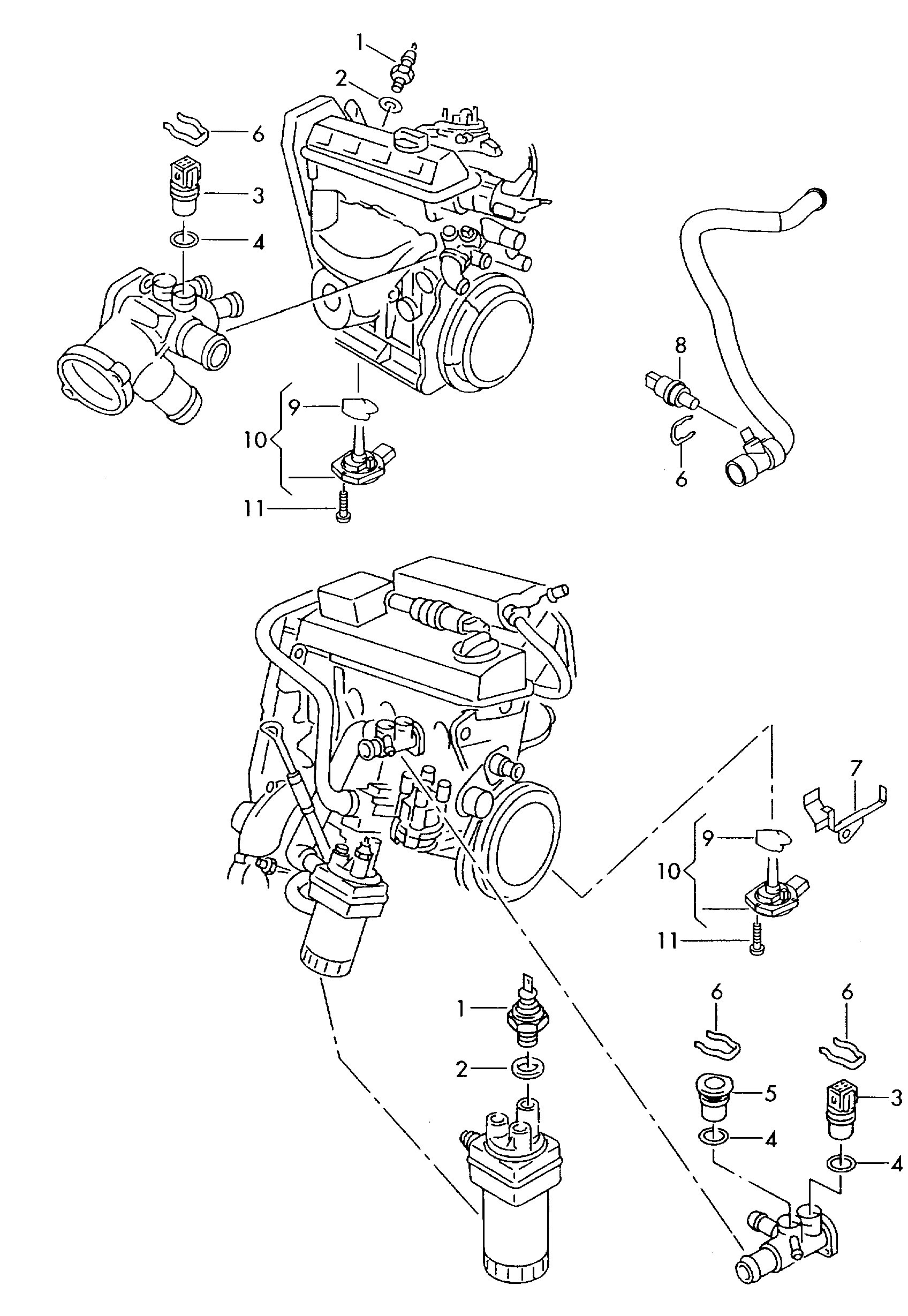 Skoda 1J0 919 379 A - Датчик, внешняя температура parts5.com