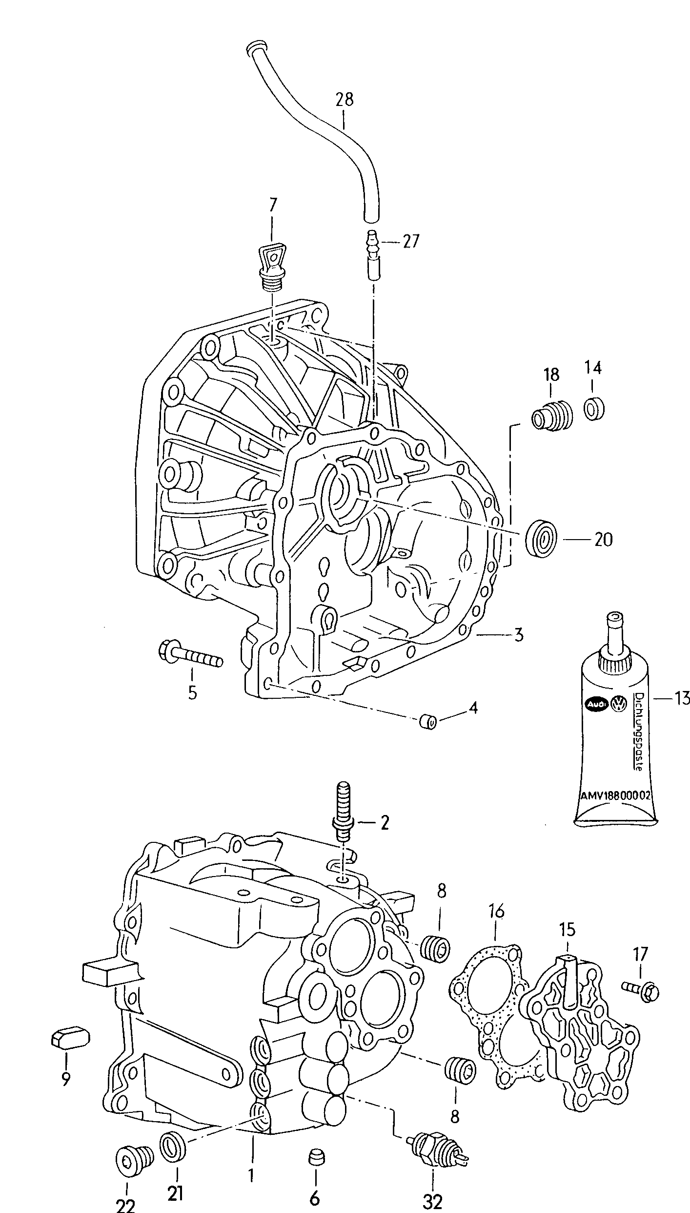 VAG 084 941 521 - Датчик, переключатель, фара заднего хода parts5.com