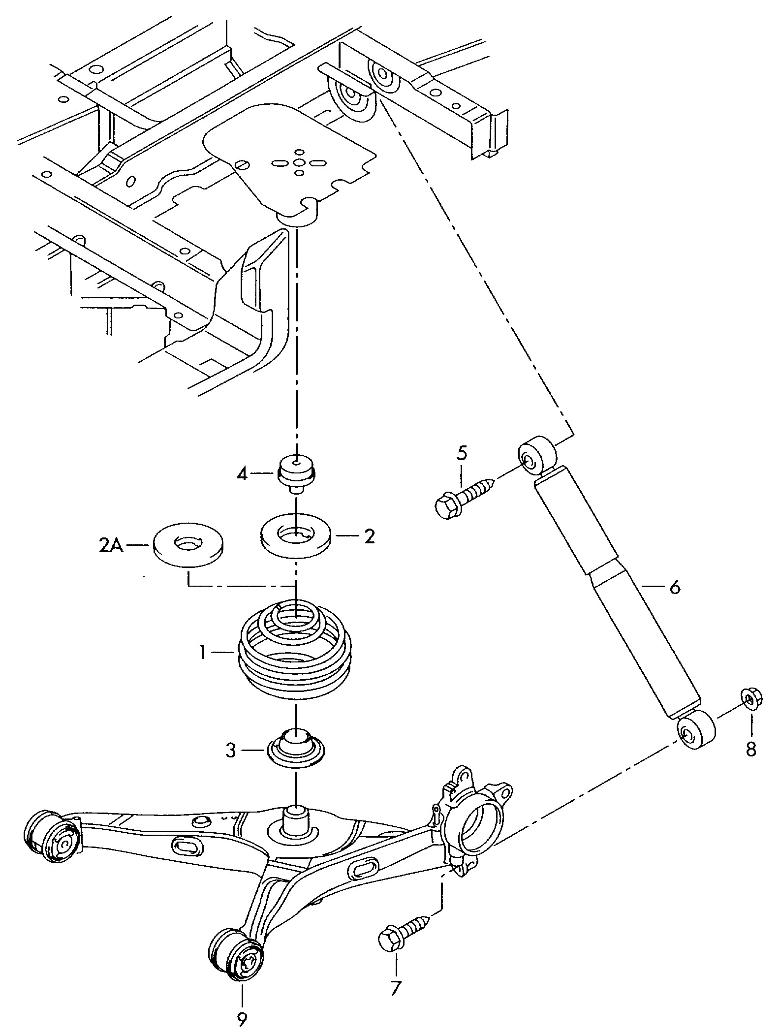 VAG 7H0511115AE - Пружина ходовой части parts5.com