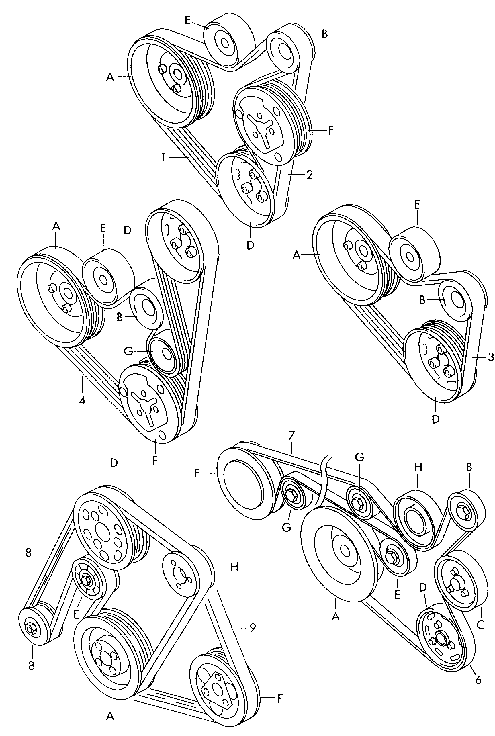 CITROËN 03G903137B - Поликлиновой ремень parts5.com