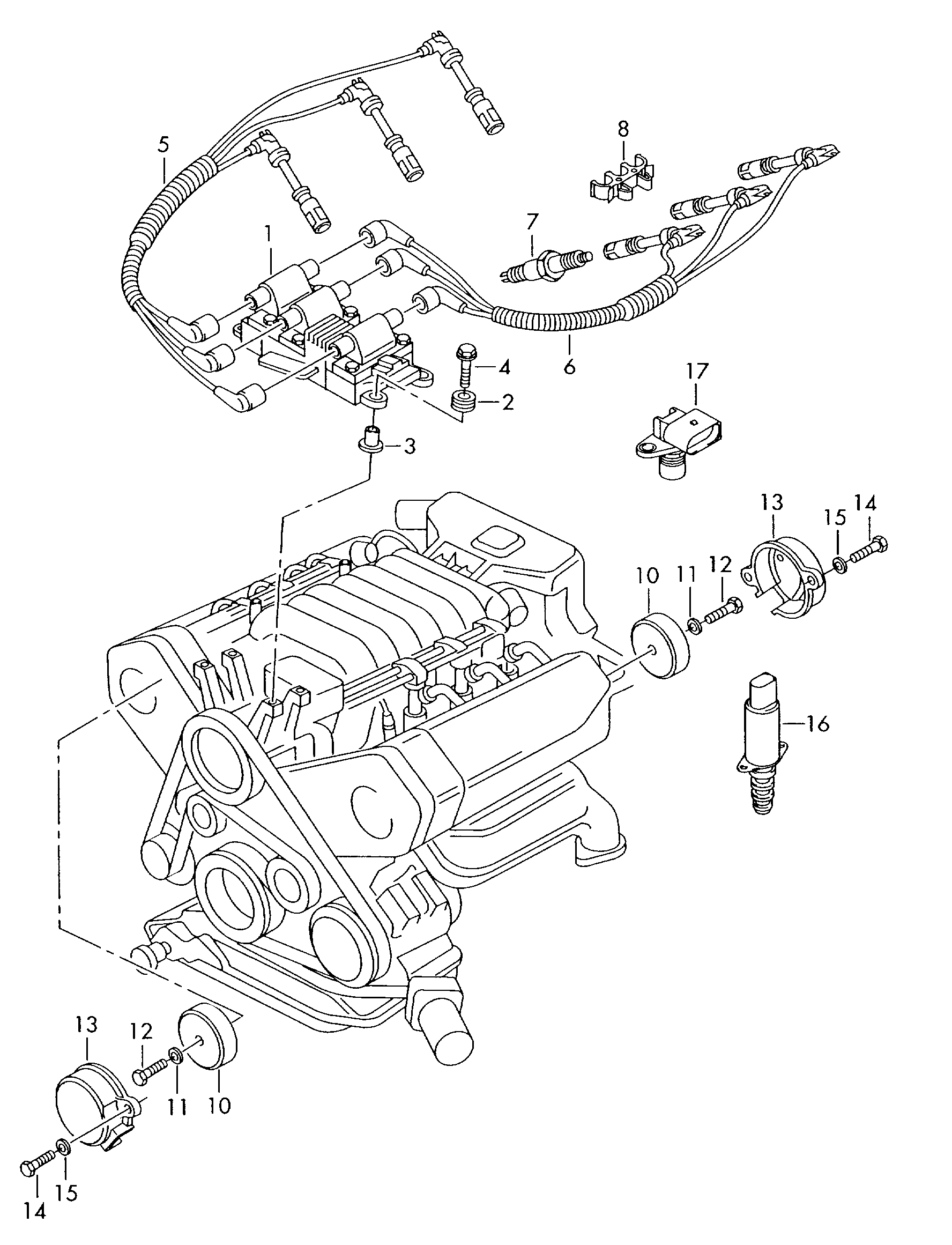 Lamborghini 101 000 035 HJ - Свеча зажигания parts5.com