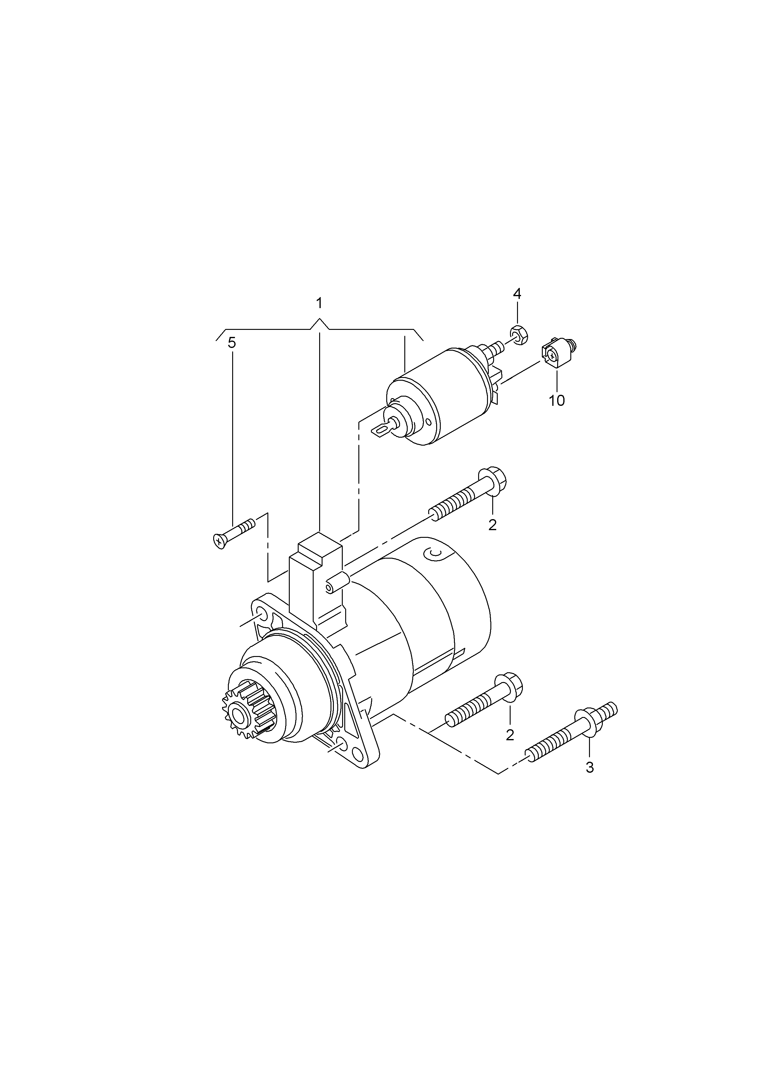 Seat 02Z 911 024 L - Стартер parts5.com