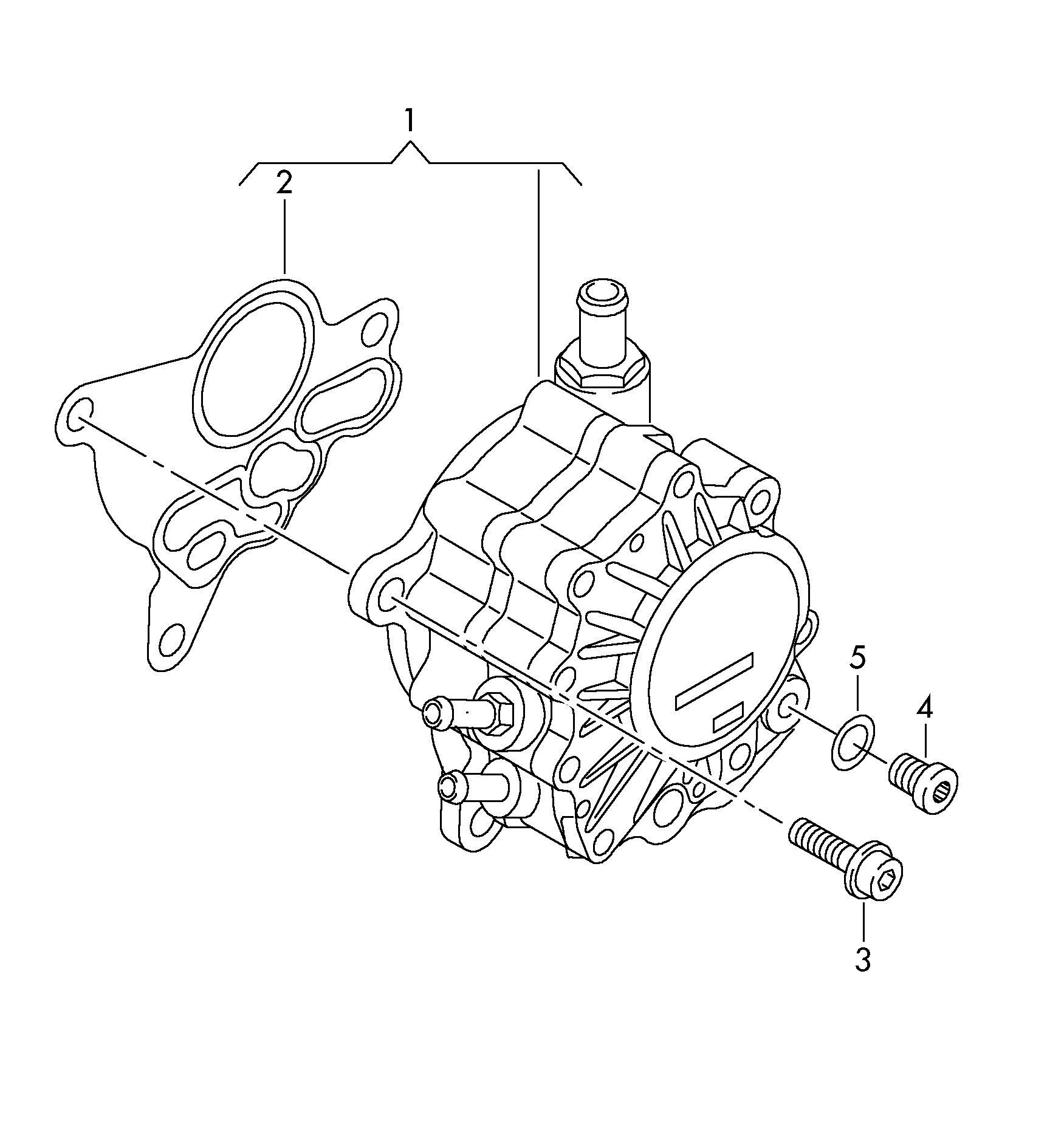 Skoda 03G 145 209 C - Вакуумный насос, тормозная система parts5.com