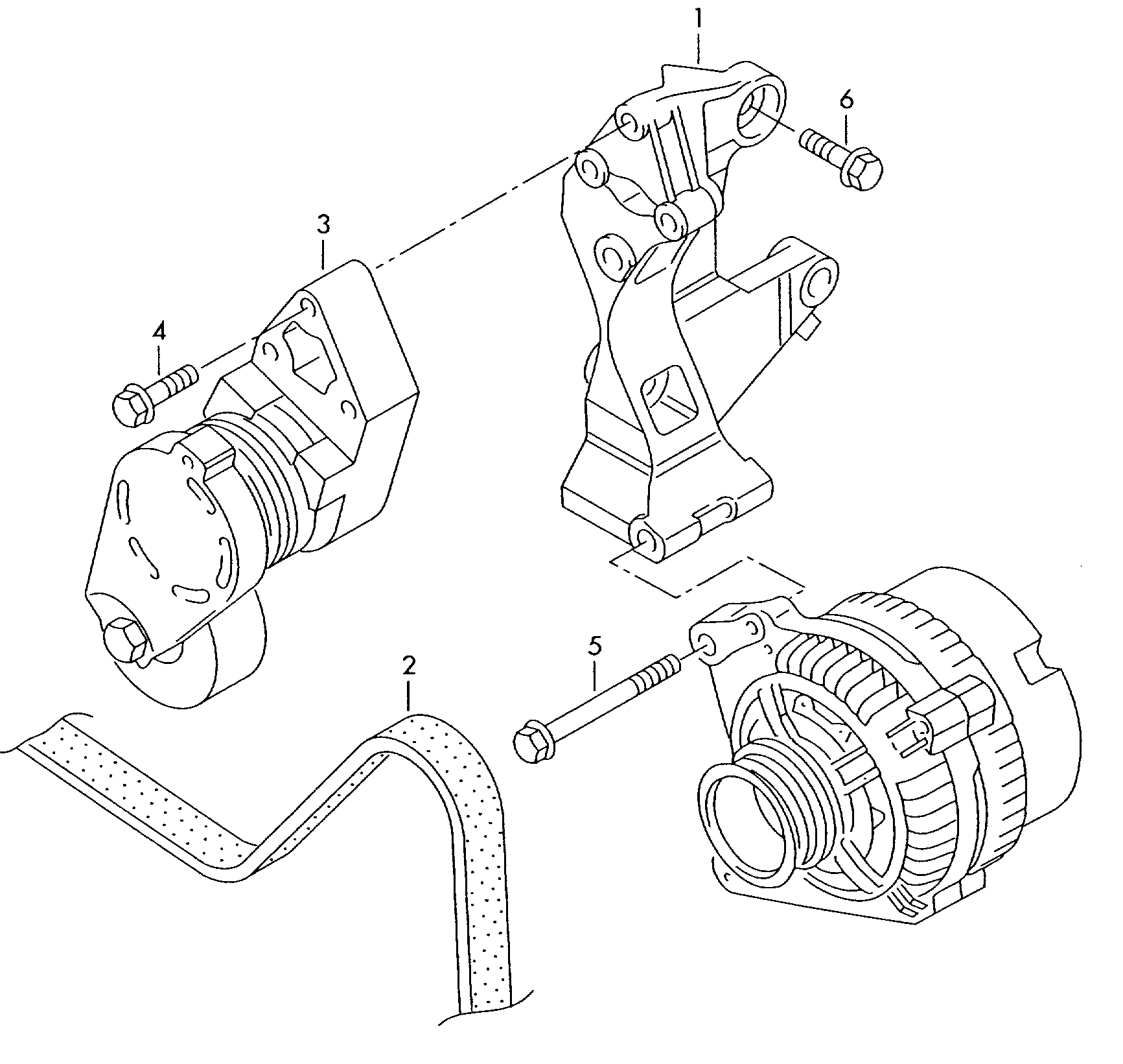 VW 045 903 315 A - Натяжитель, поликлиновый ремень parts5.com