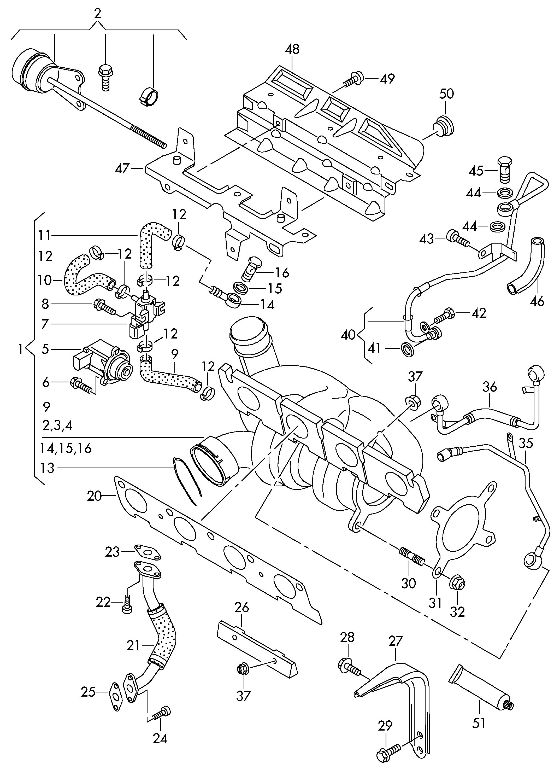 Seat 06H 145 710 D - Клапан воздушной тяги, нагнетатель parts5.com