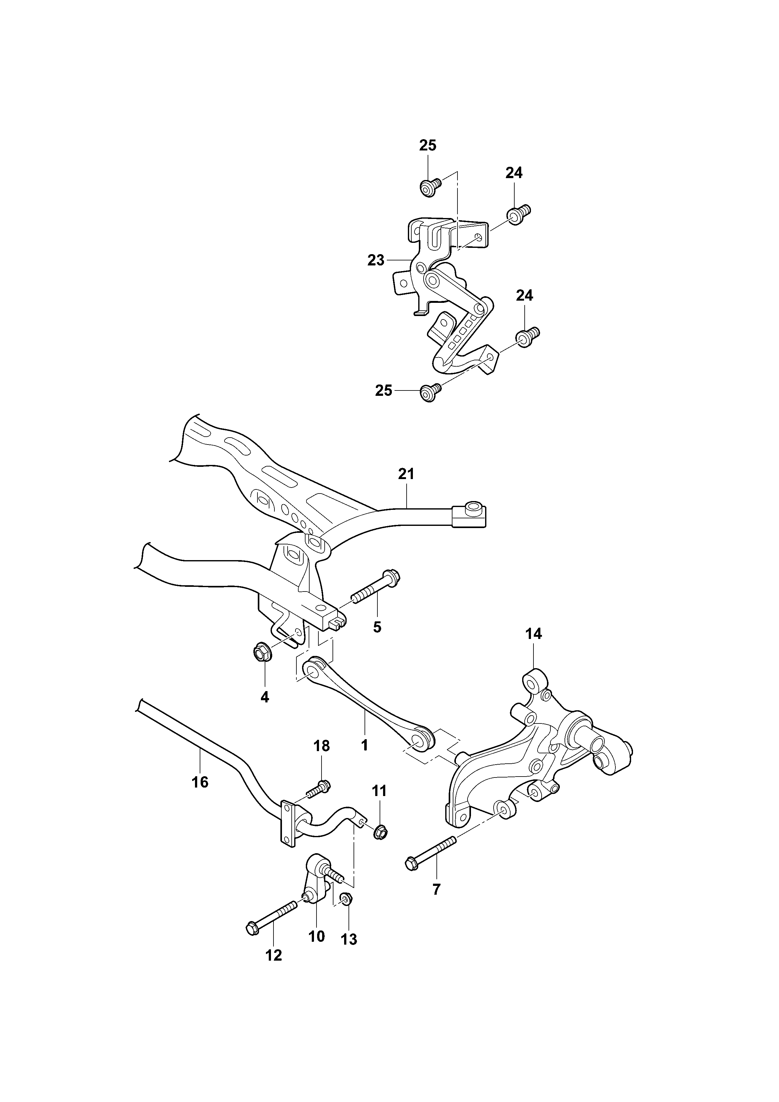 VW 5Q0 501 529E - Track Control Arm parts5.com