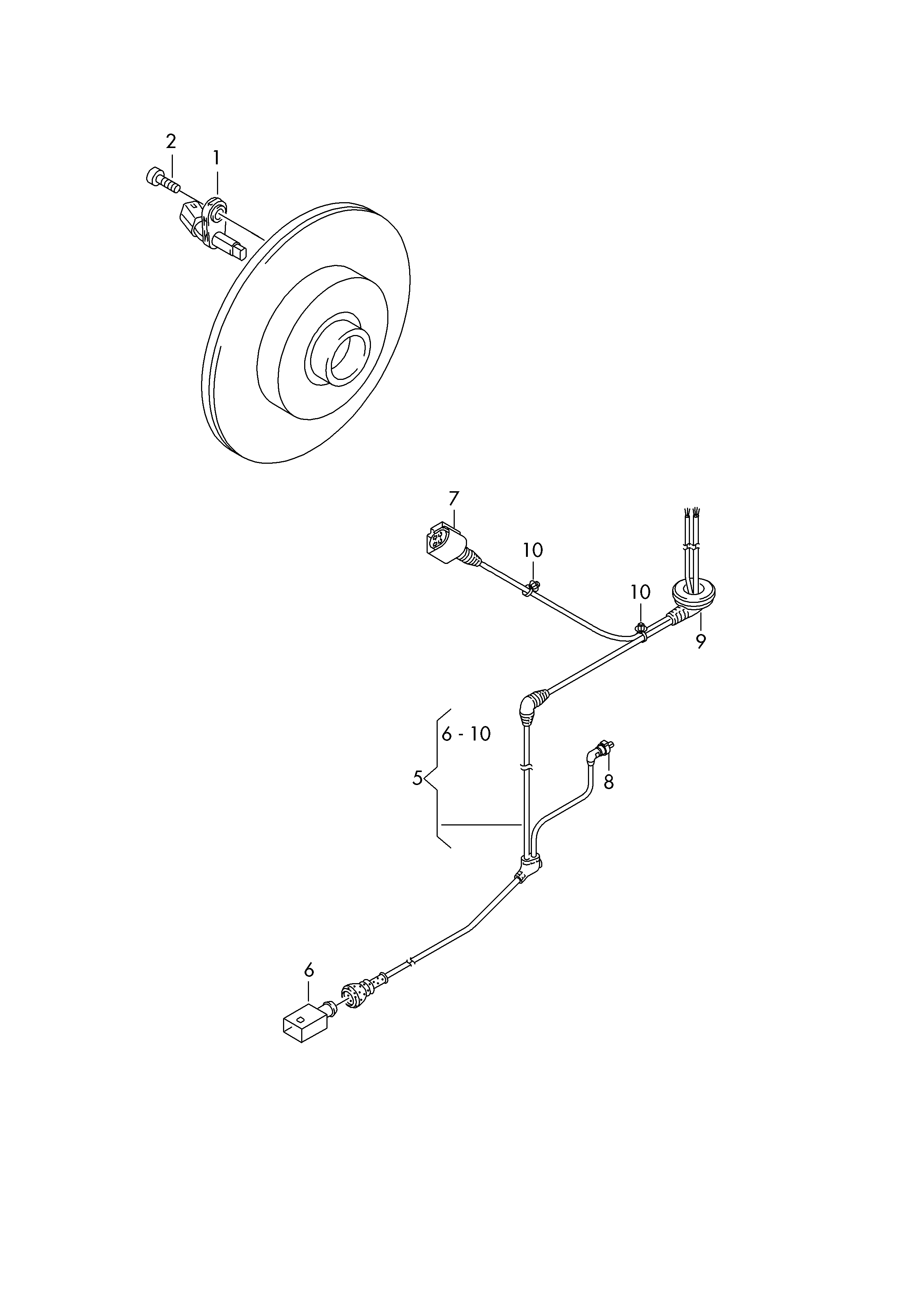 AUDI WHT 003 860 - Датчик ABS, частота вращения колеса parts5.com