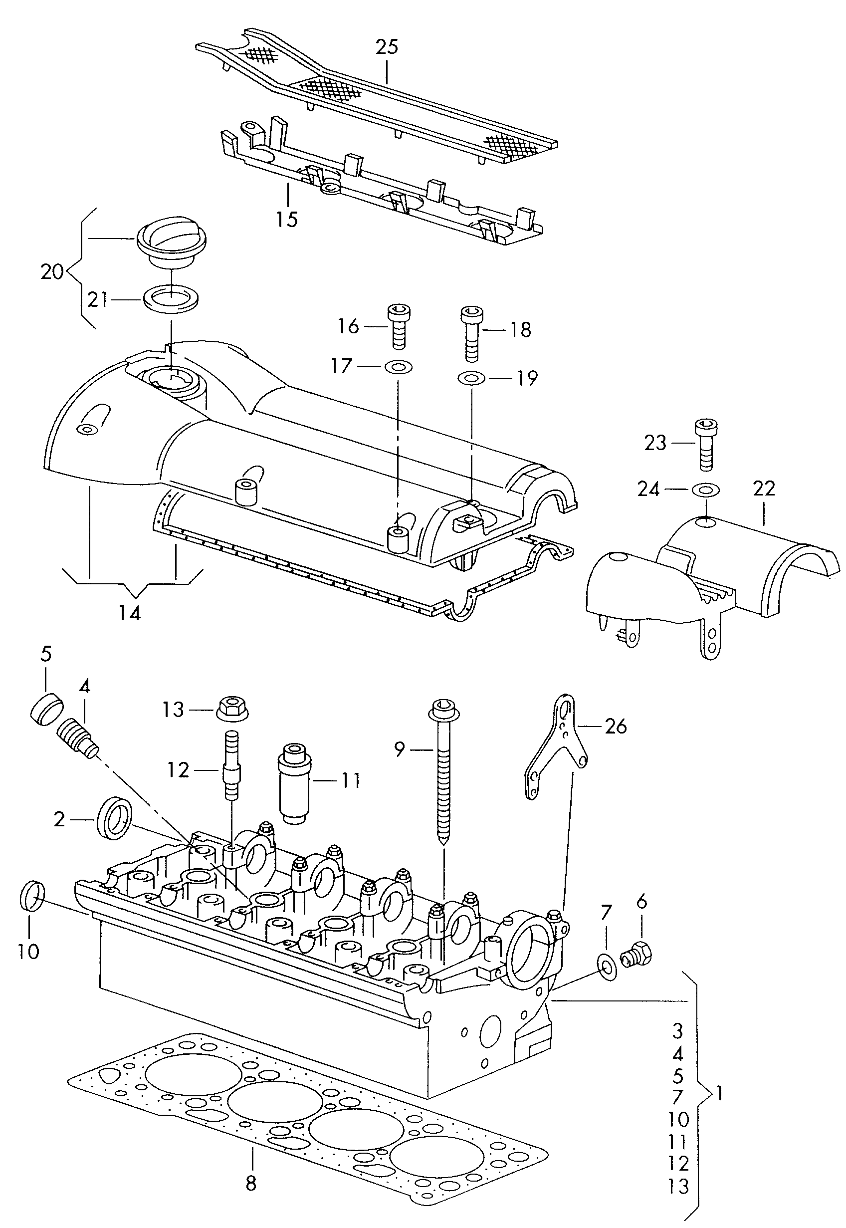 VAG N  0119142 - Пробка антифриза parts5.com