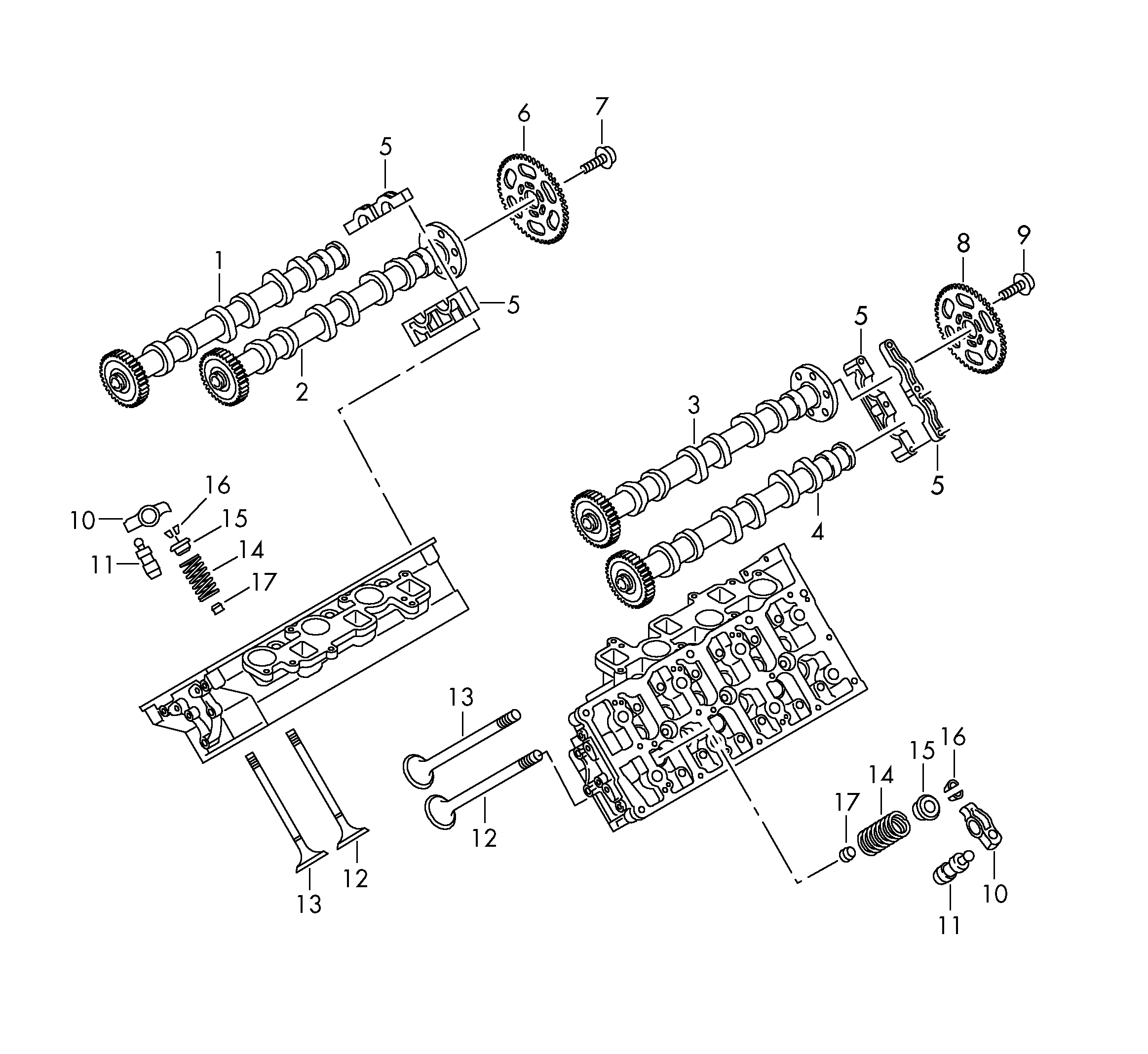 VW 059 109 417 J - Балансир, управление двигателем parts5.com