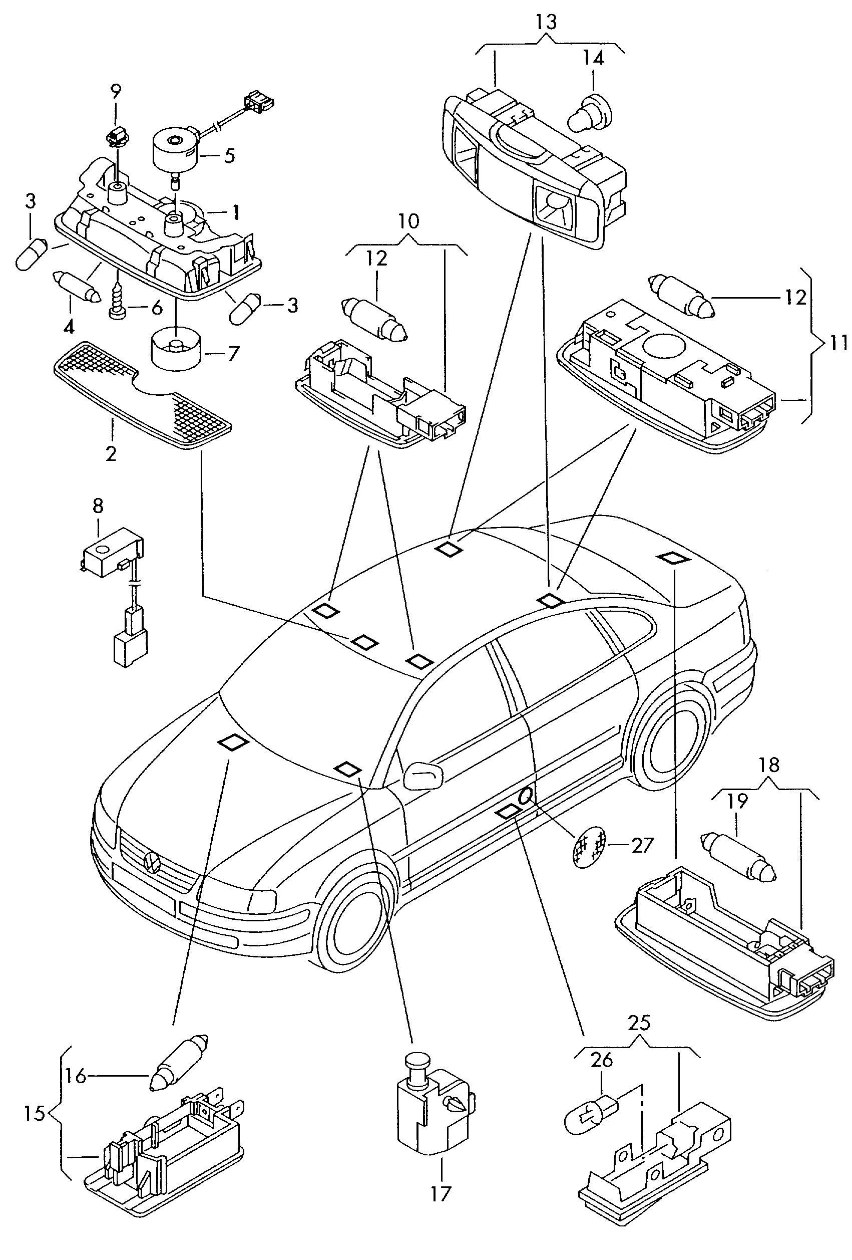 AUDI N 017 753 2 - Bulb, indicator / outline lamp parts5.com