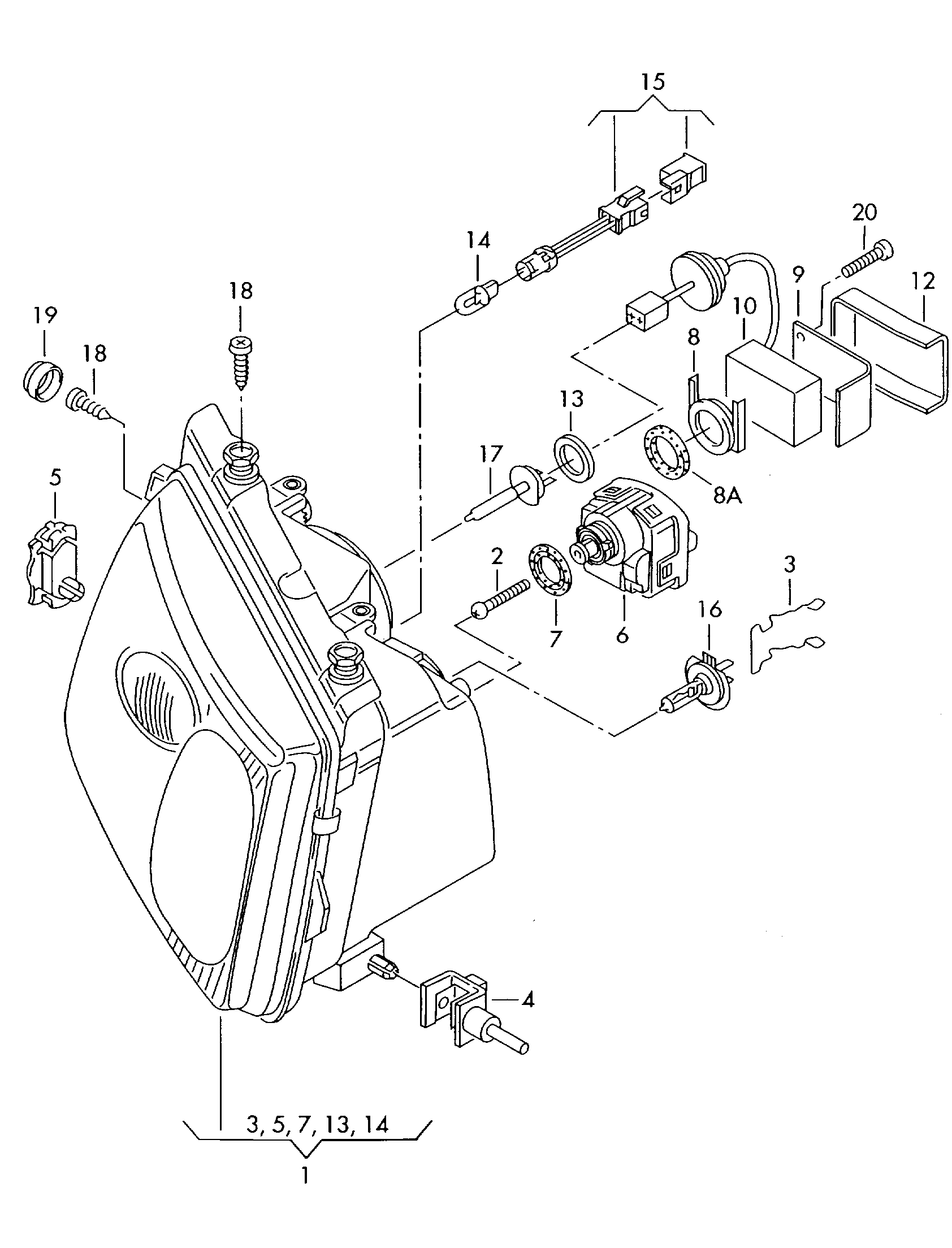 VAG N  10445701 - Лампа накаливания, фара дальнего света parts5.com