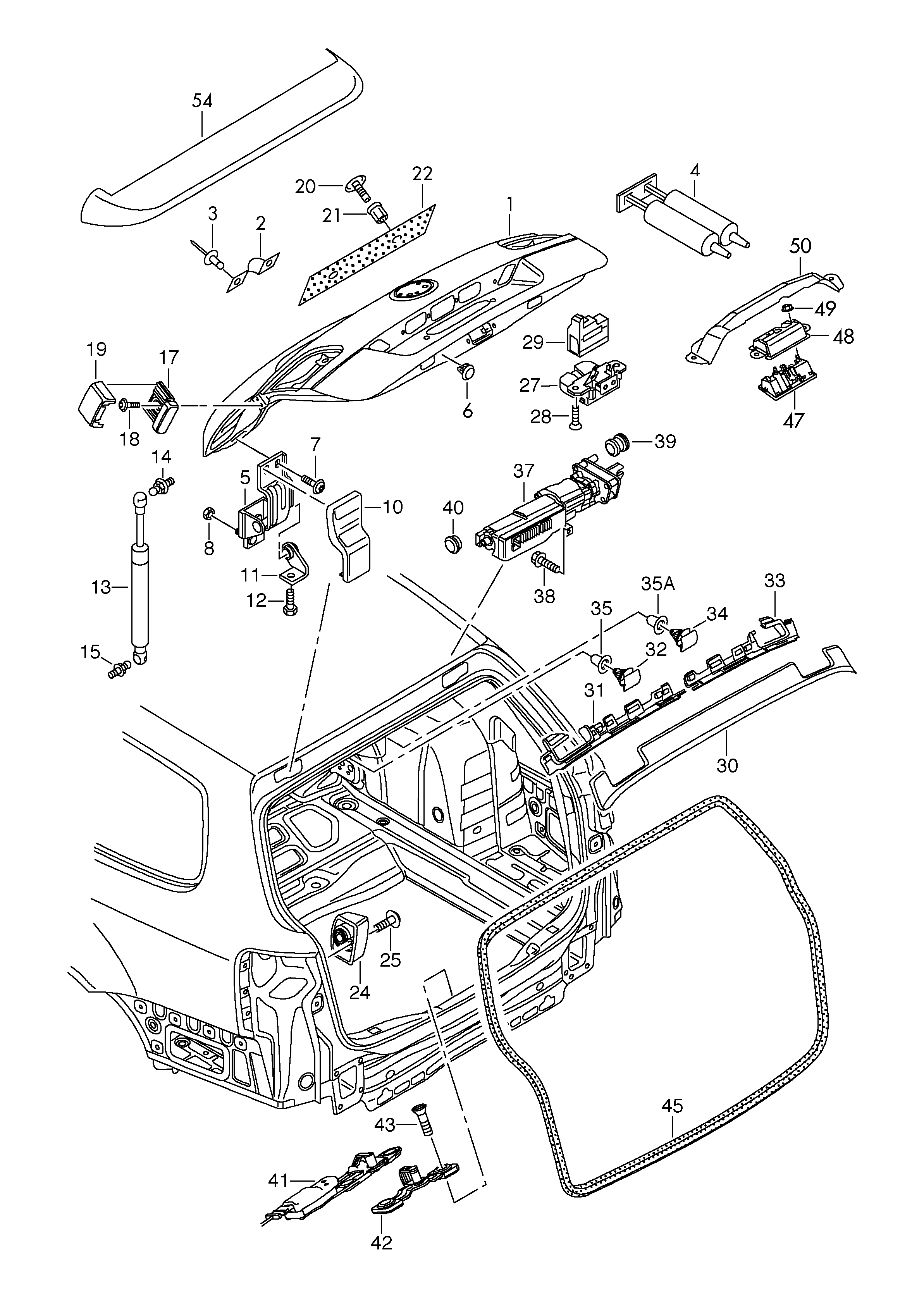 VAG 1K6827505E - Выключатель, контакт двери parts5.com