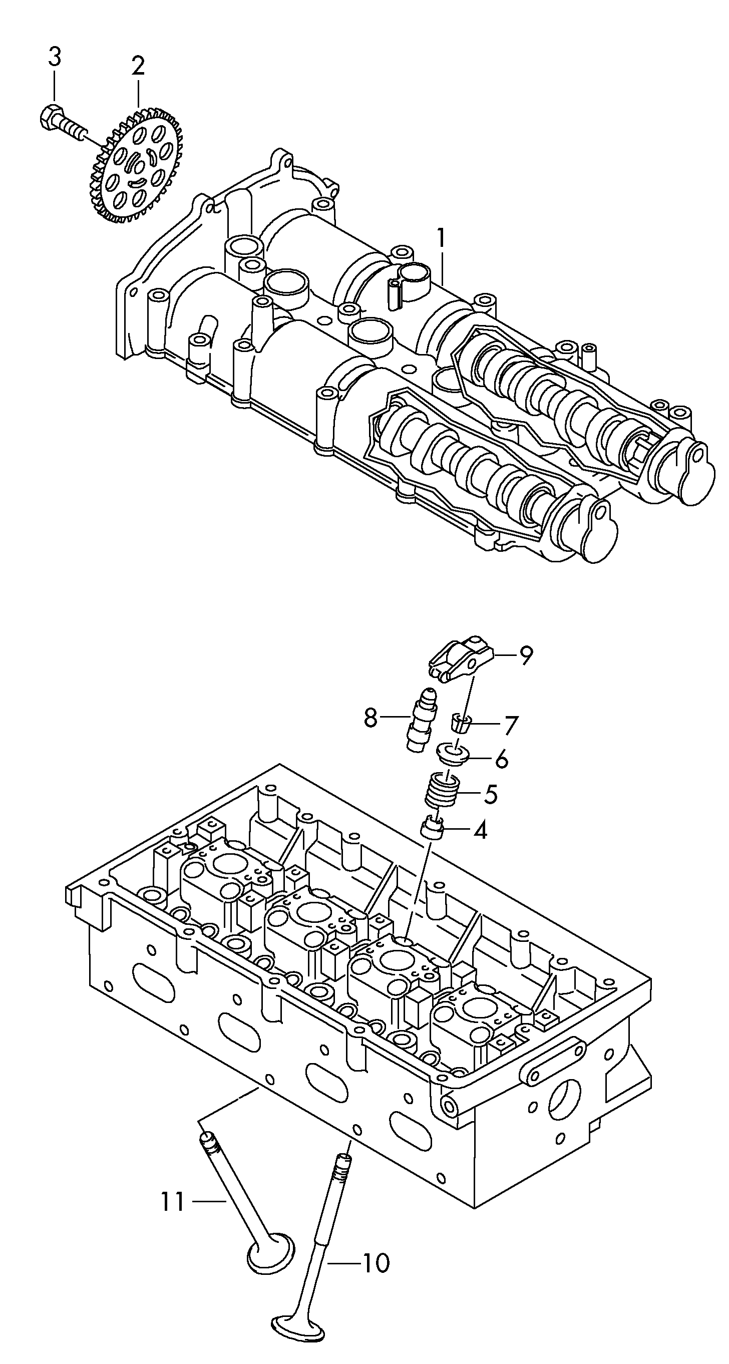 AUDI 03C 109 611G - Выпускной клапан parts5.com