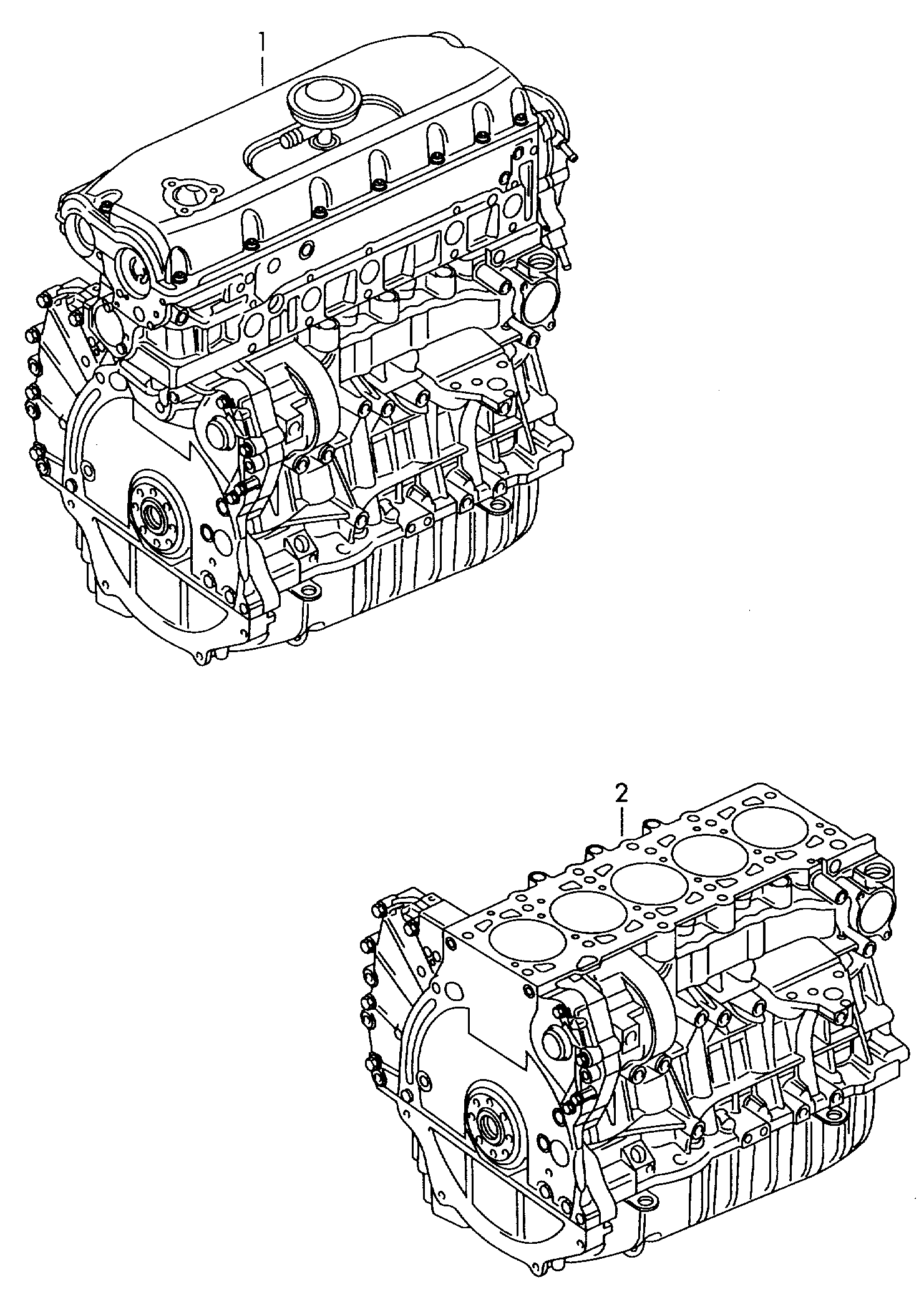 VW 070100103 X - Отдельная часть двигателя parts5.com