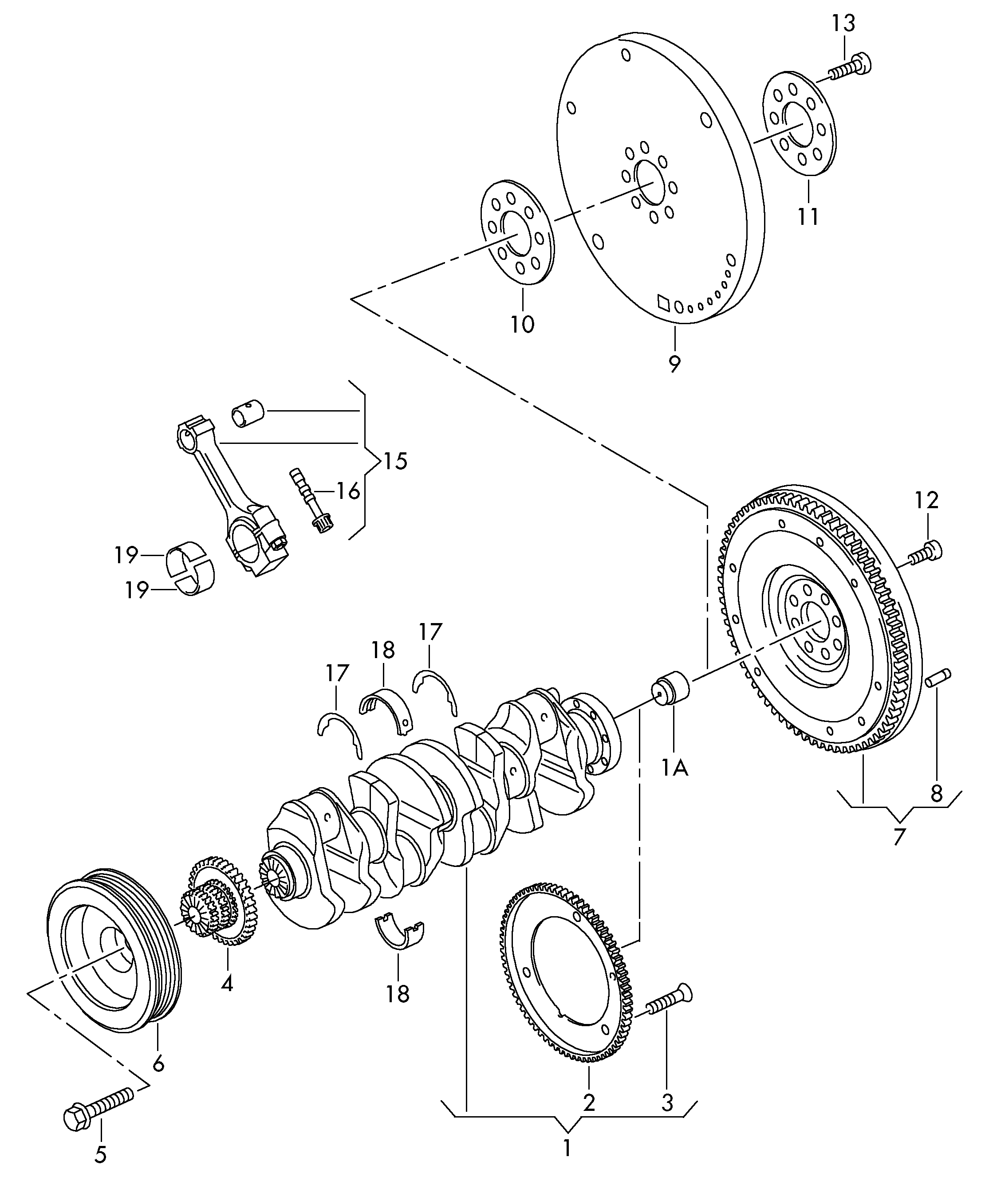 AUDI 06J 105 266 K - Маховик parts5.com