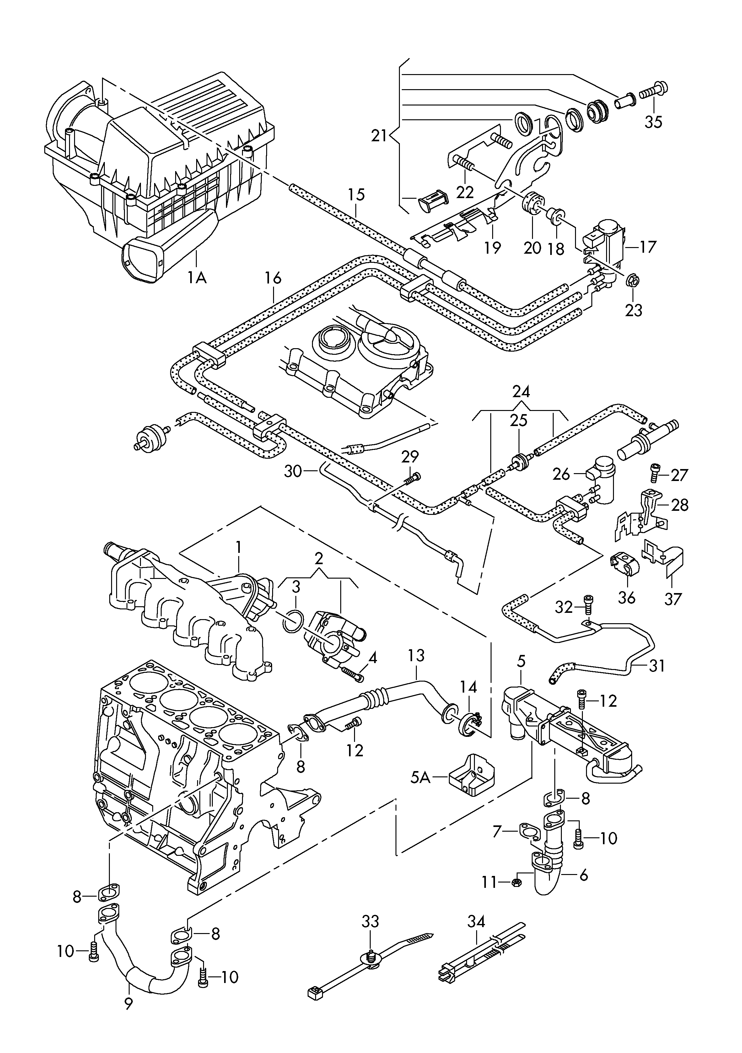 AUDI 03L 128 063 T - Корпус дроссельной заслонки parts5.com