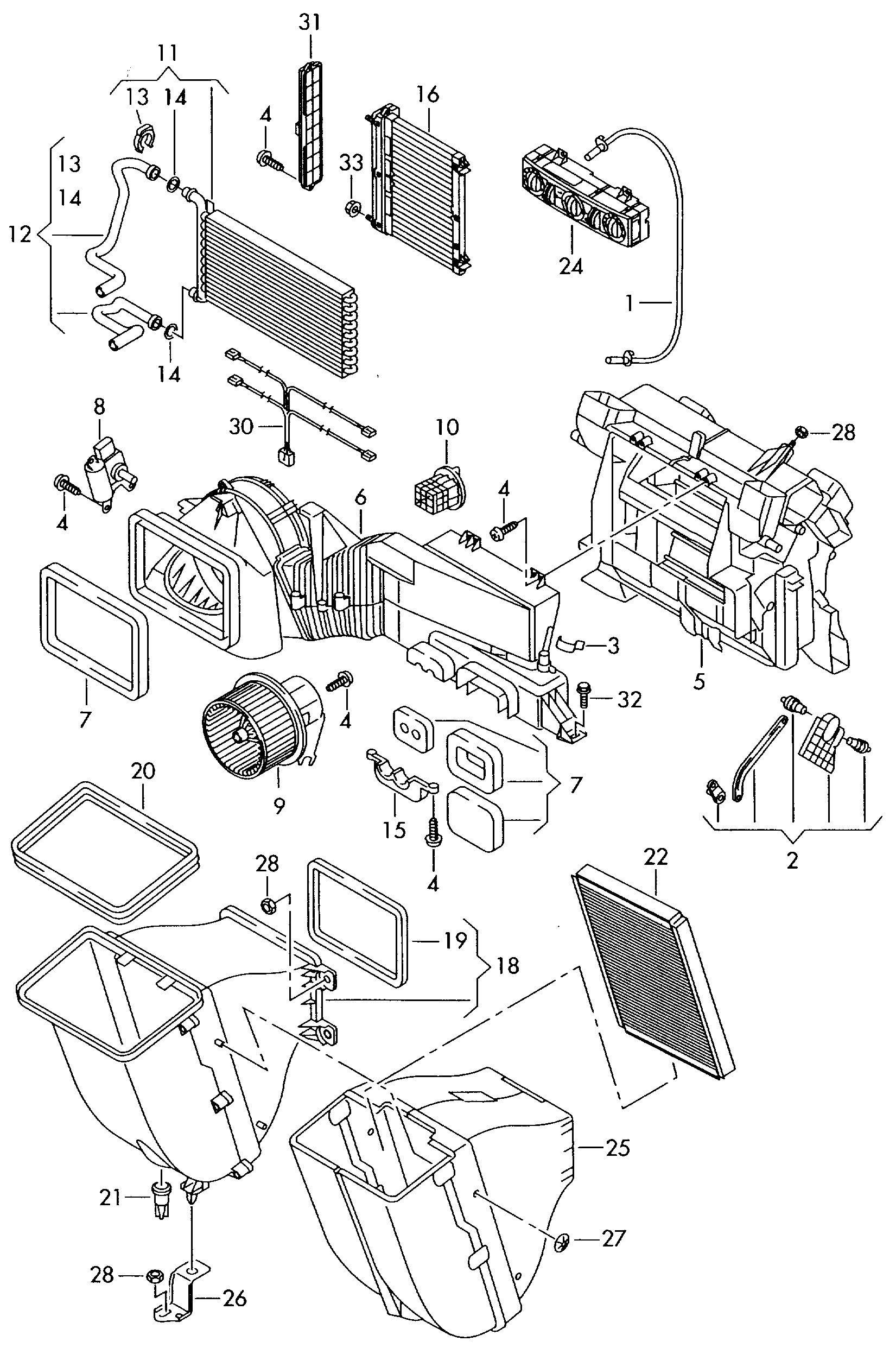 VW 2E0 819 987 - Электродвигатель, вентиляция салона parts5.com