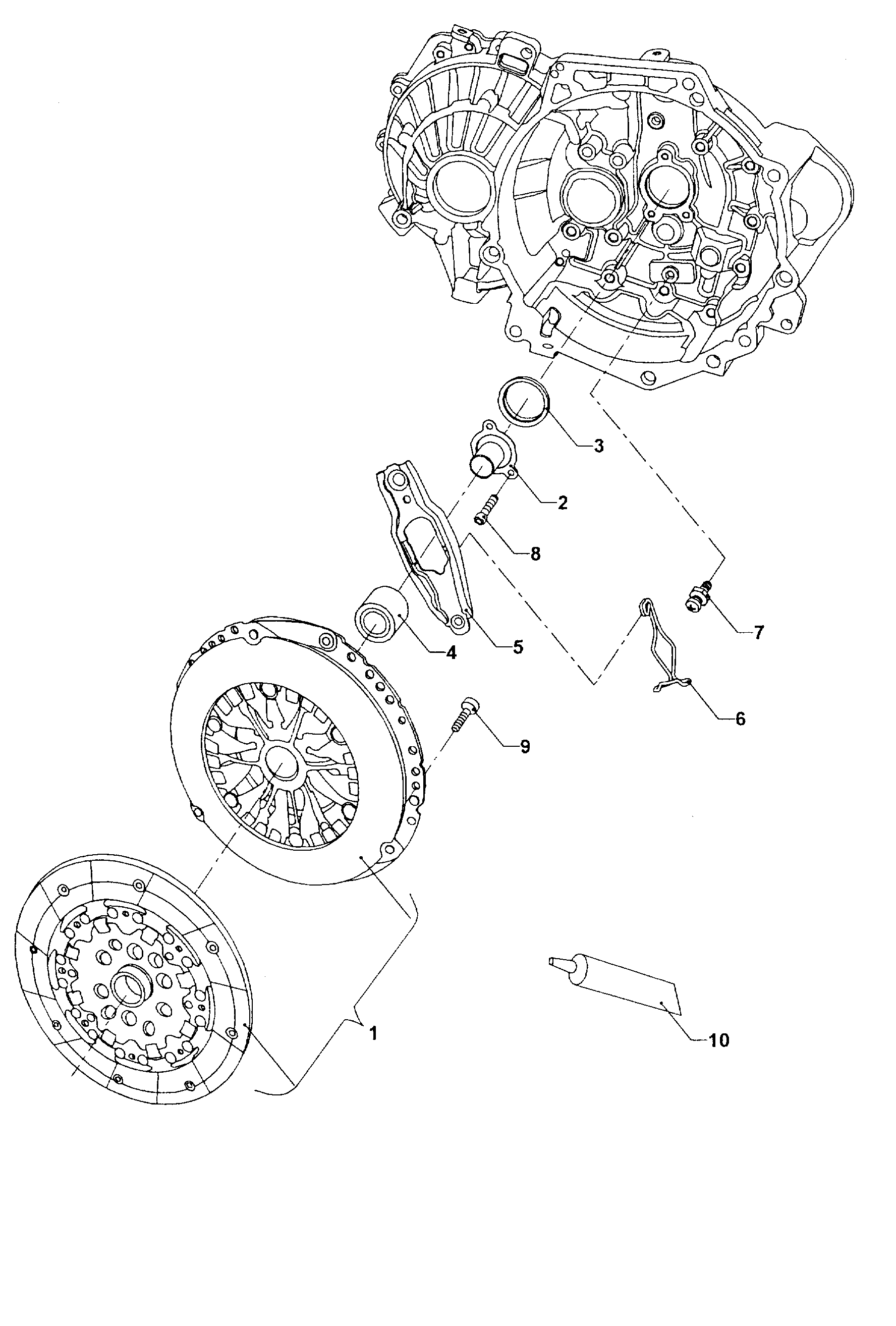 Seat 03L 141 015 P - Комплект сцепления parts5.com