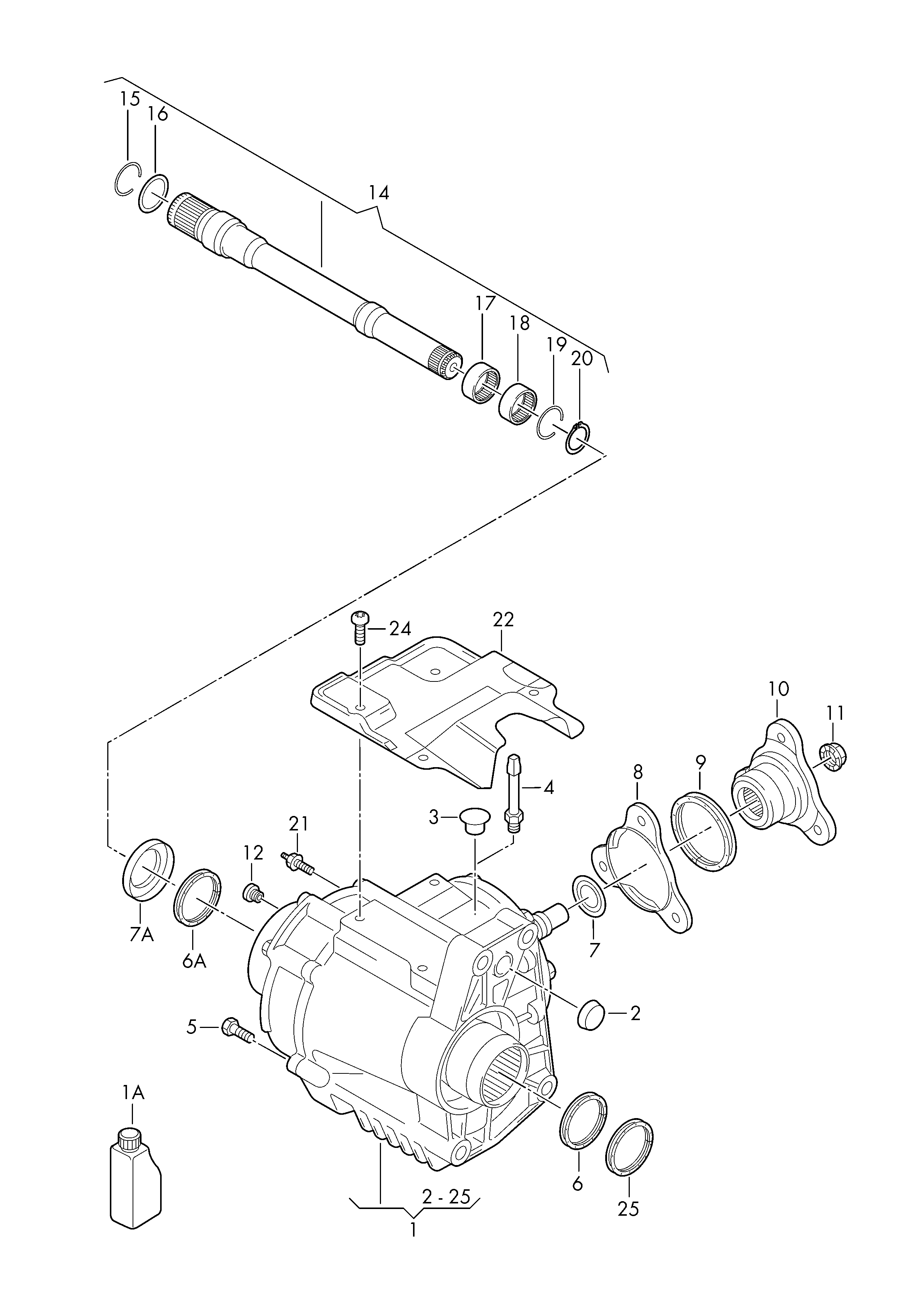 VAG 0A6 409 189 - Уплотняющее кольцо, раздаточная коробка parts5.com