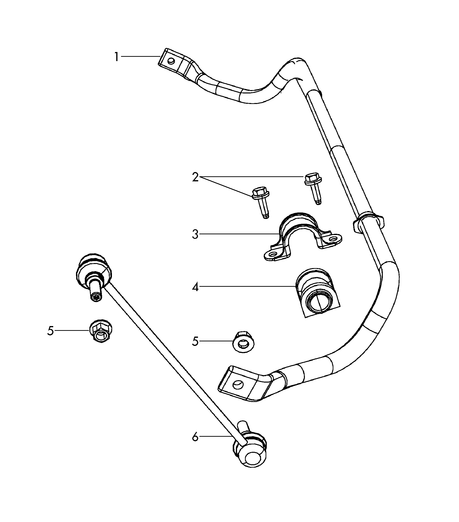 VW 7B0 411 315 - Тяга / стойка, стабилизатор parts5.com