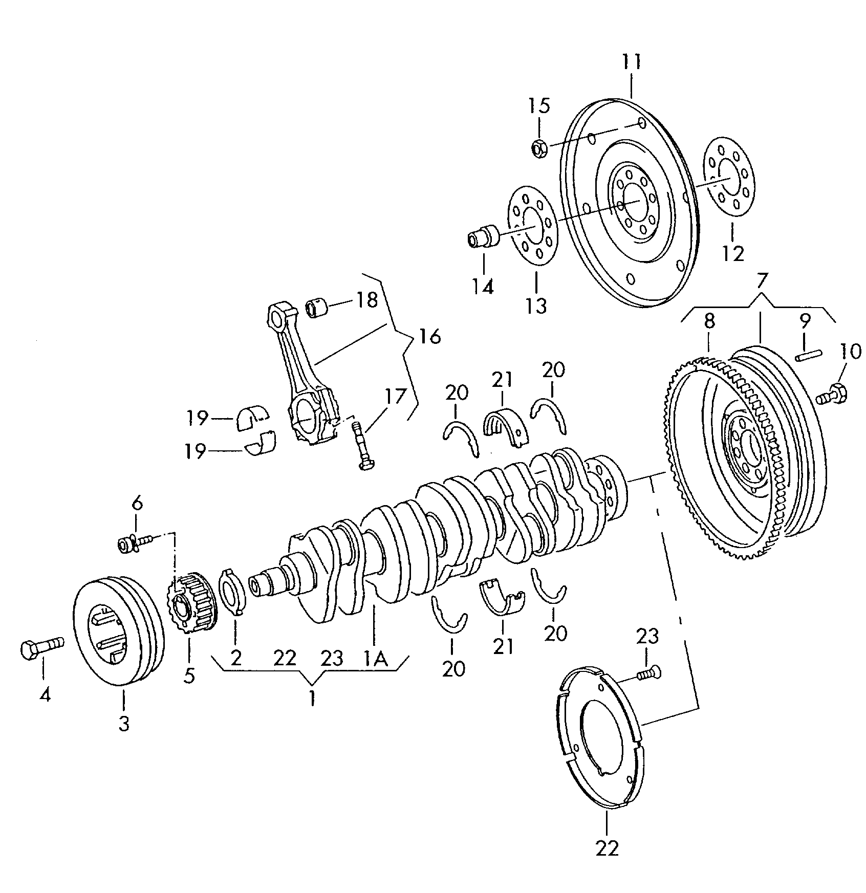 VAG 074 105 264E - Комплект сцепления parts5.com