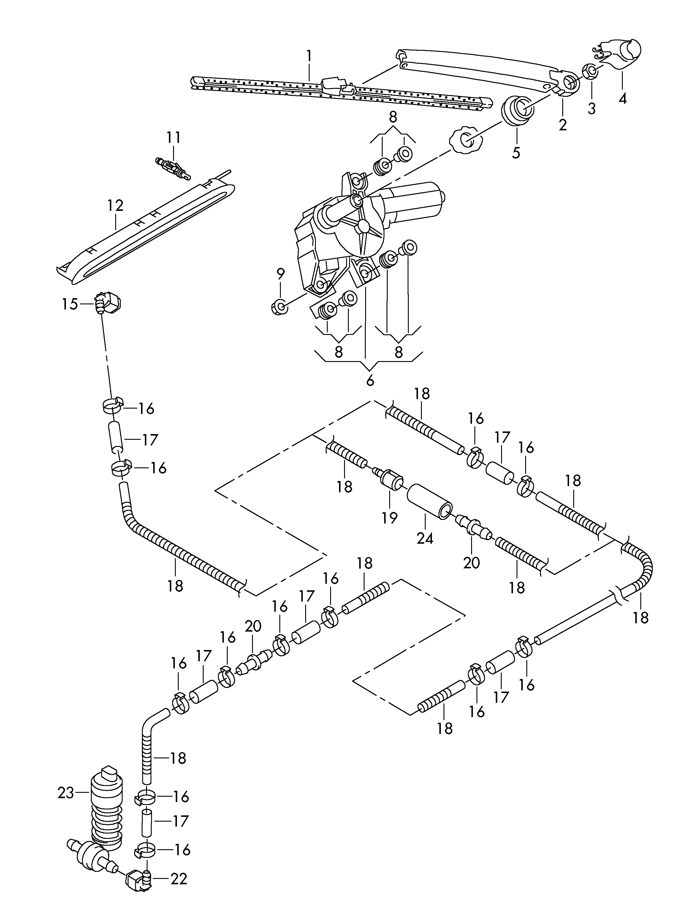 Seat 5M0955427A - Щетка стеклоочистителя parts5.com