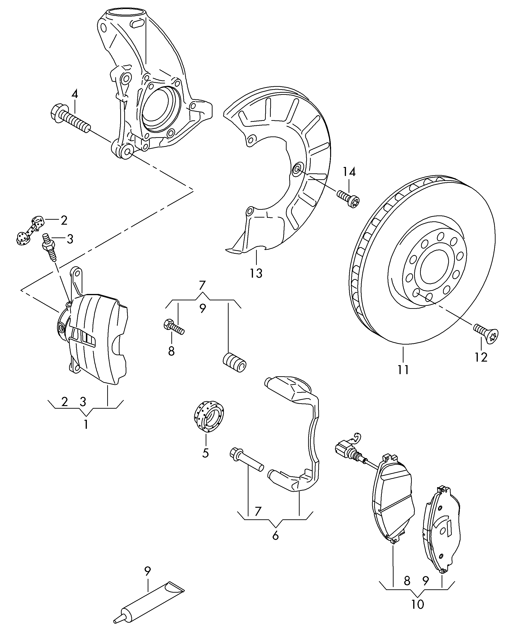 Skoda 1K0615301AJ - Тормозной диск parts5.com