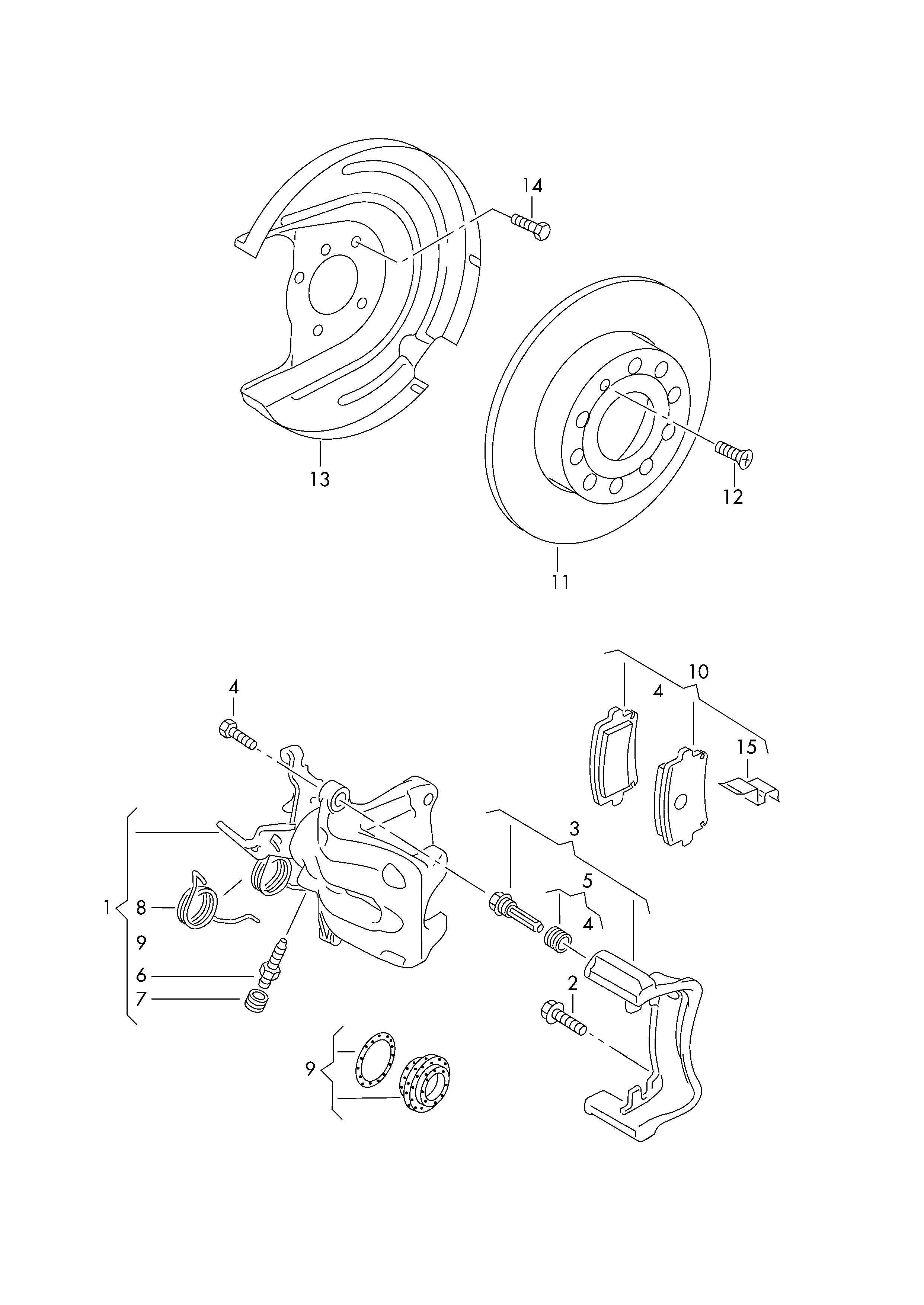 Skoda 1K0615601N - Тормозной диск parts5.com